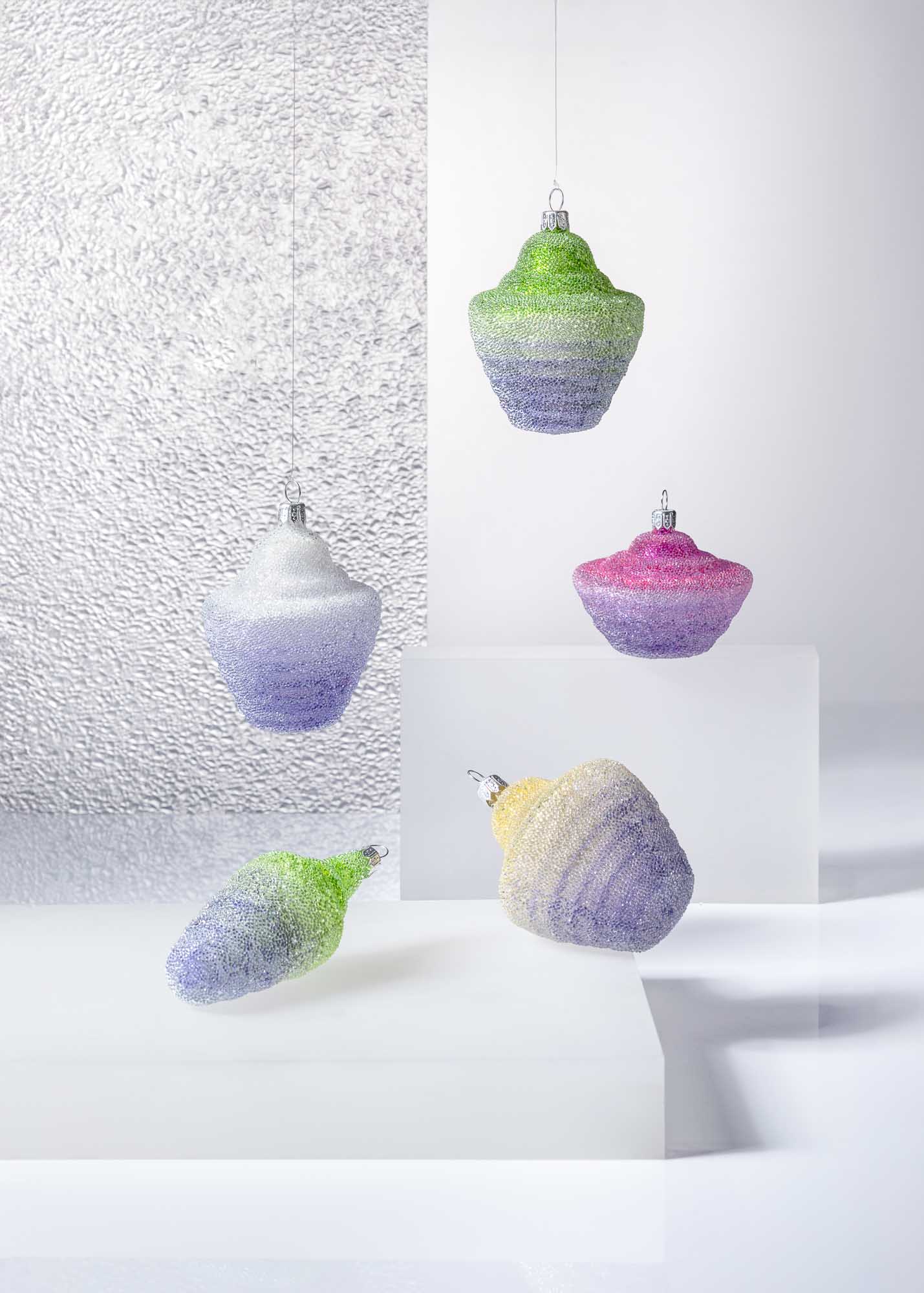 Vánoční Ozdoba Aurora Diamond Yellow