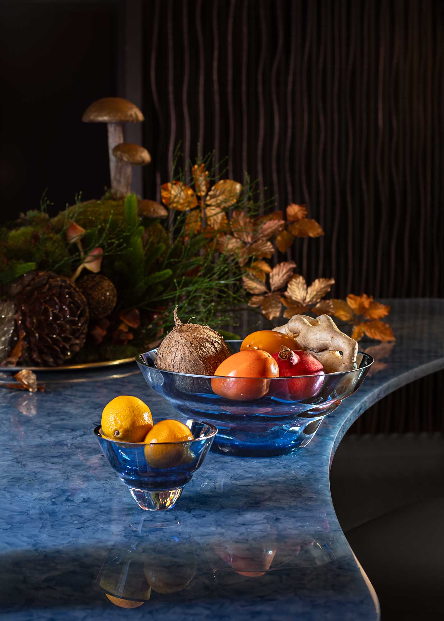 Underlay Blue Smoke Velká Mísa Royal Marika