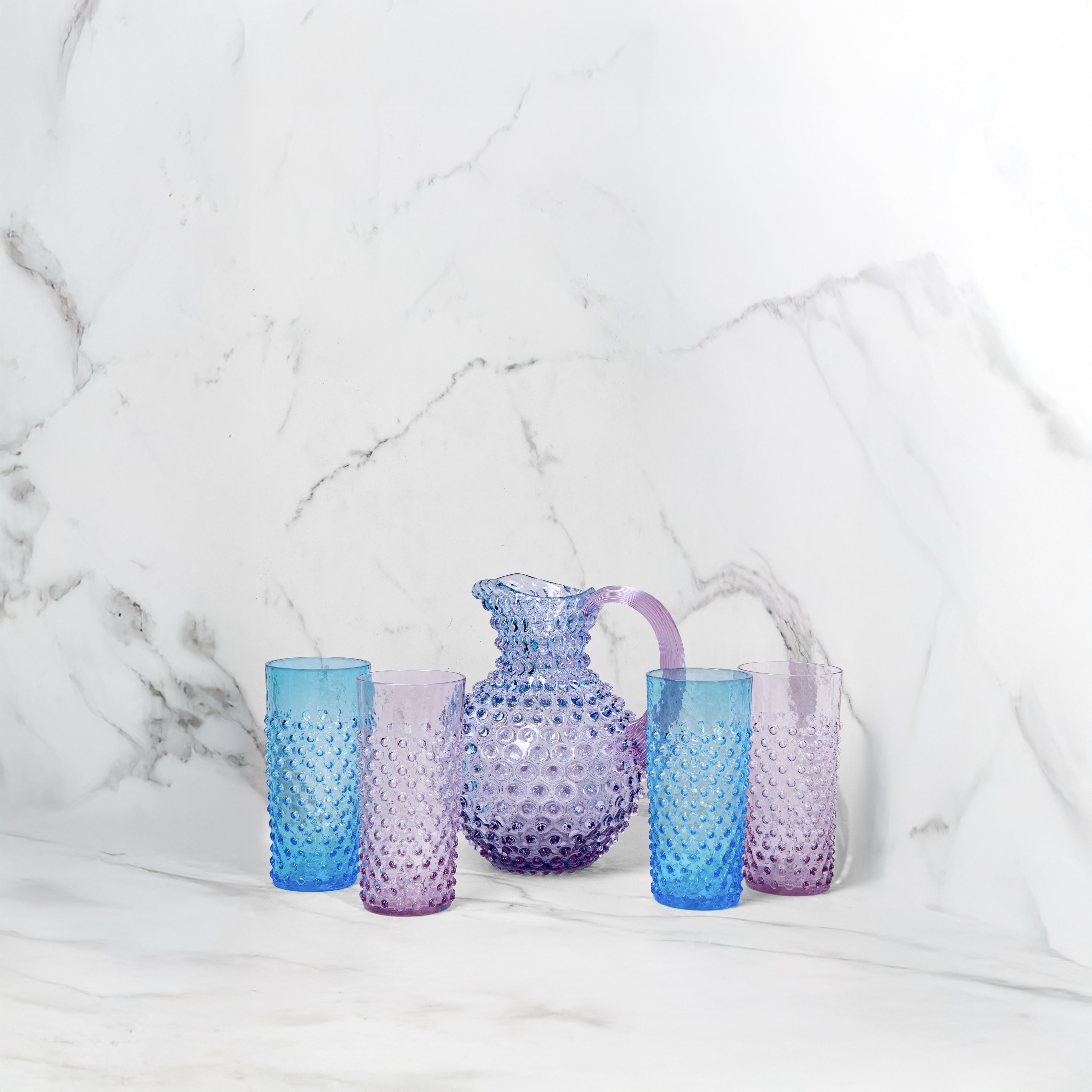 Sada Galaxy Hobnail Džbán a Vysoké sklenice