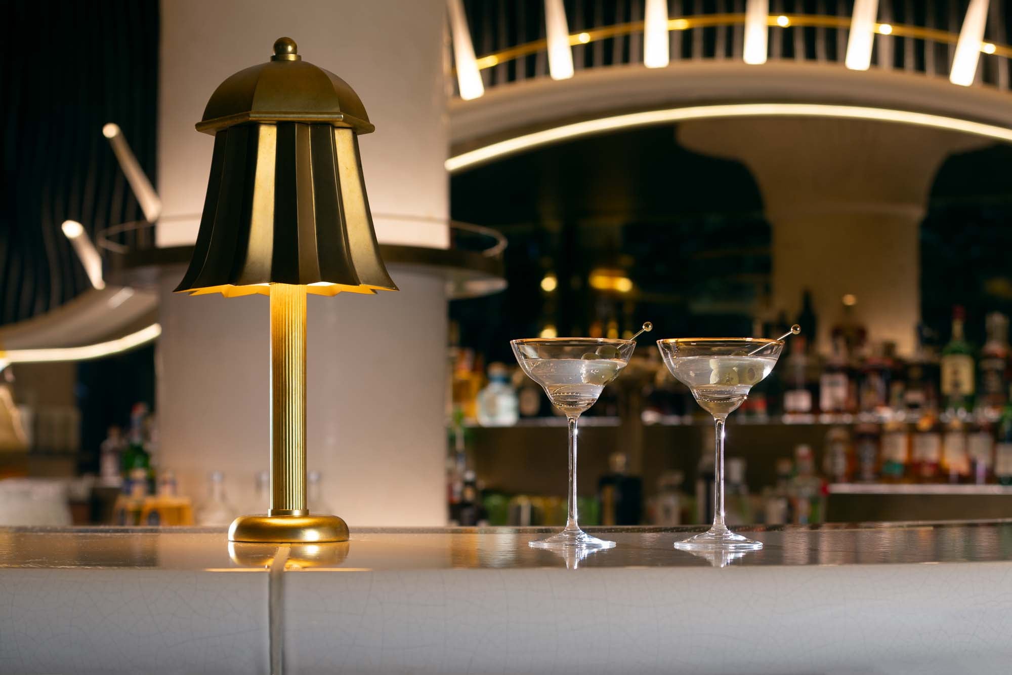 SHADOWS Cocktail Sklenice GOLDEN LUX (Sada 2 kusů)