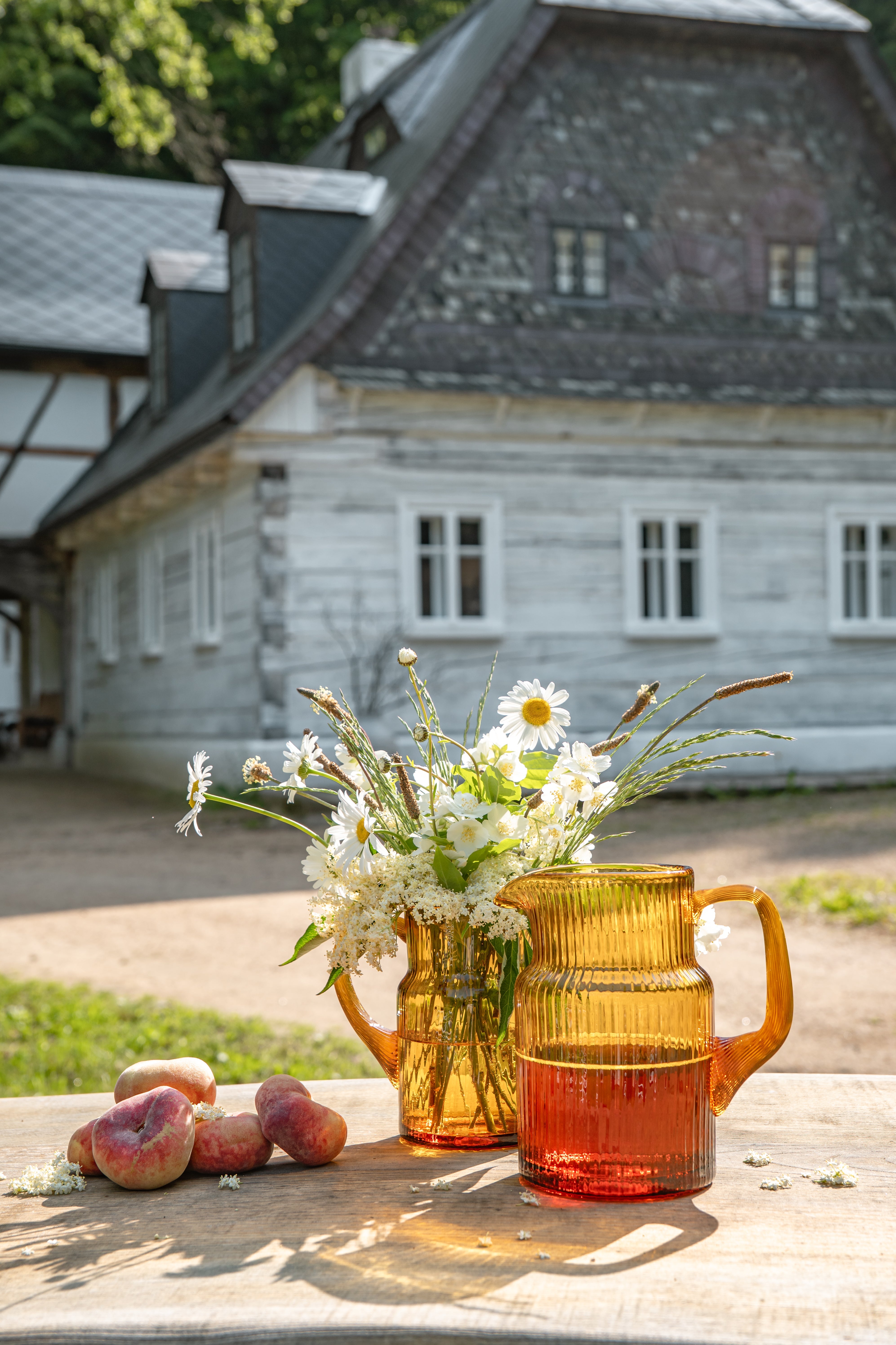 Ethel Sklenice Amber (sada 2)