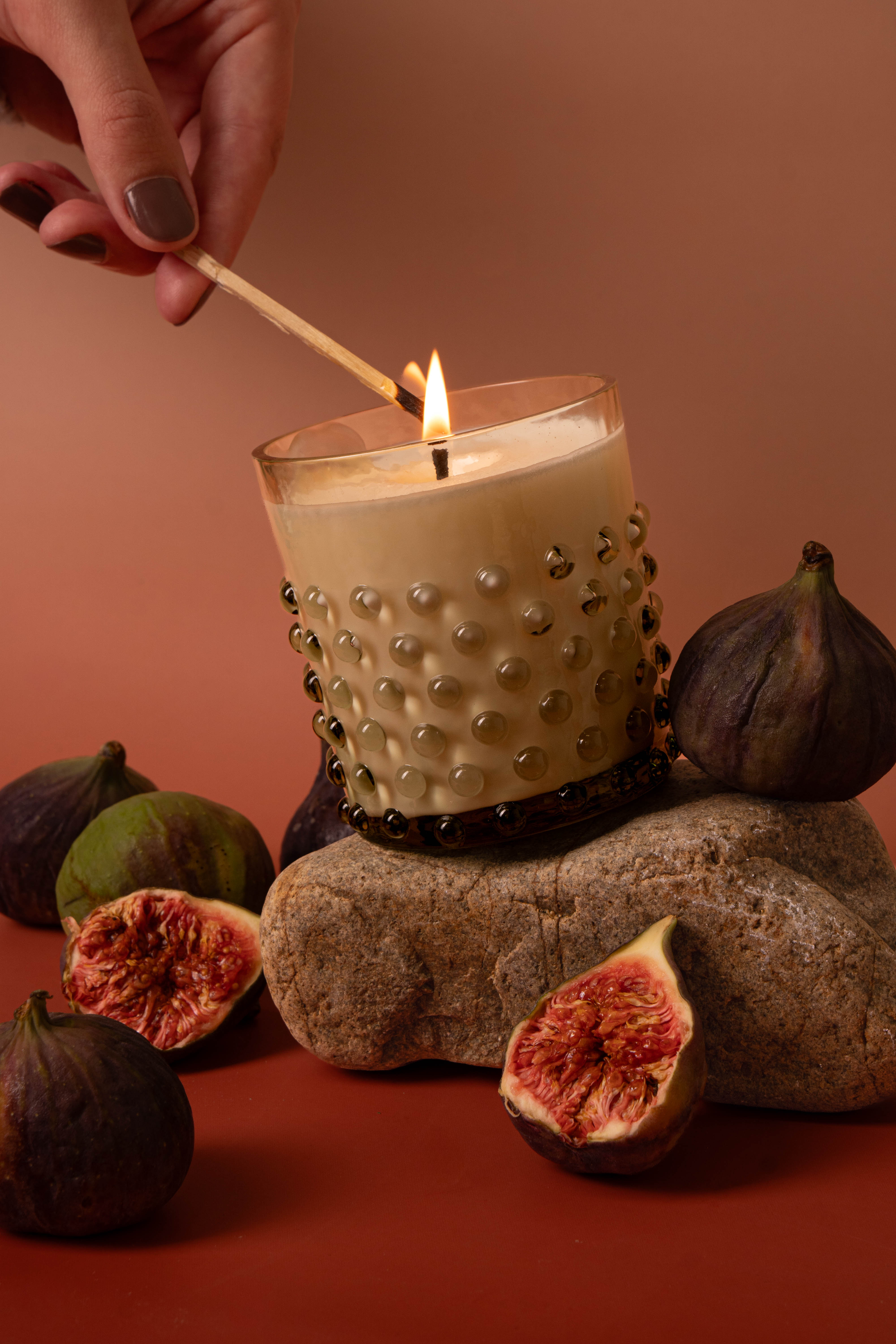 Hobnail Svíčka Vanilla Fig