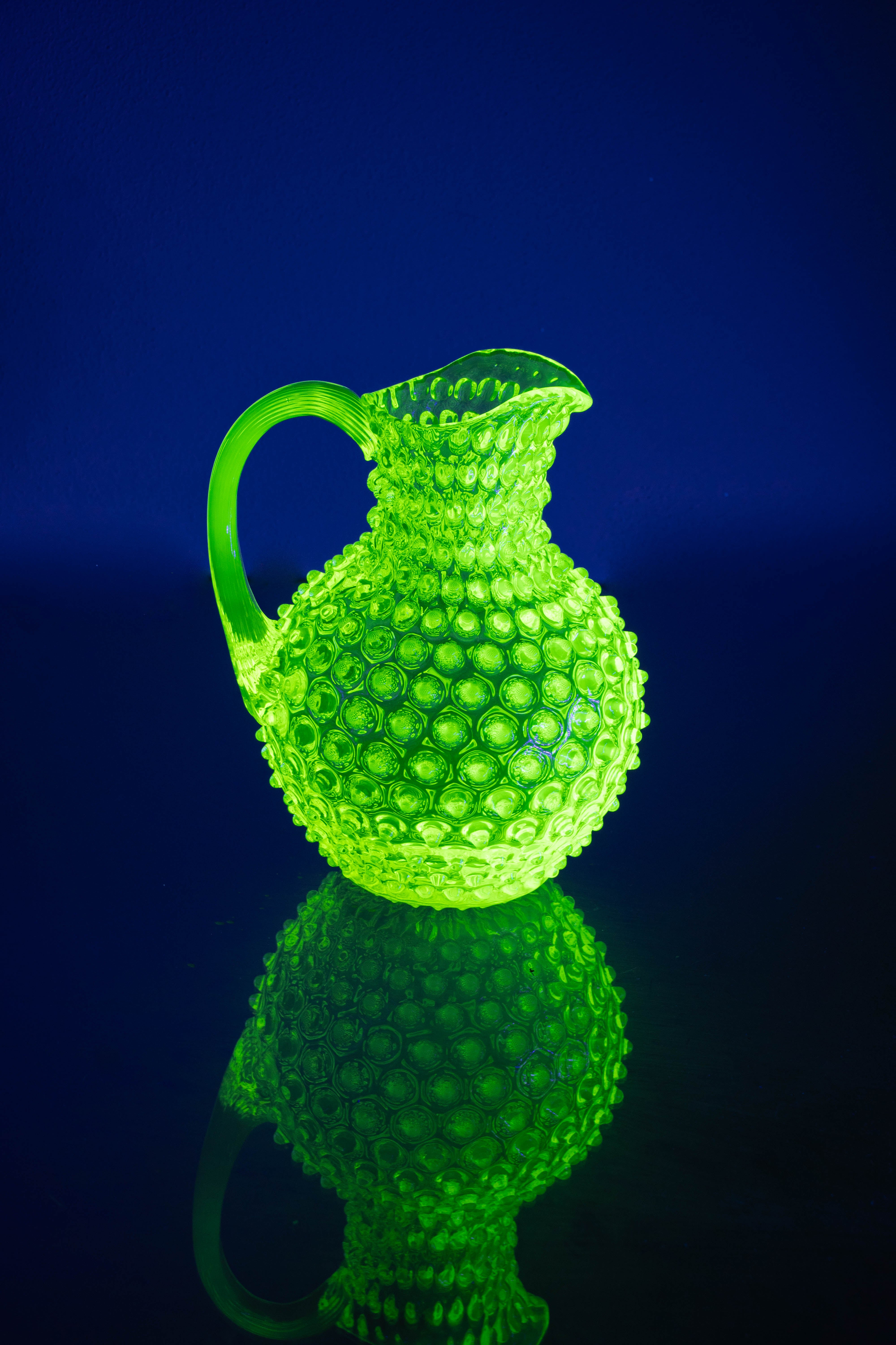 Hobnail Džbán Neon Citrine