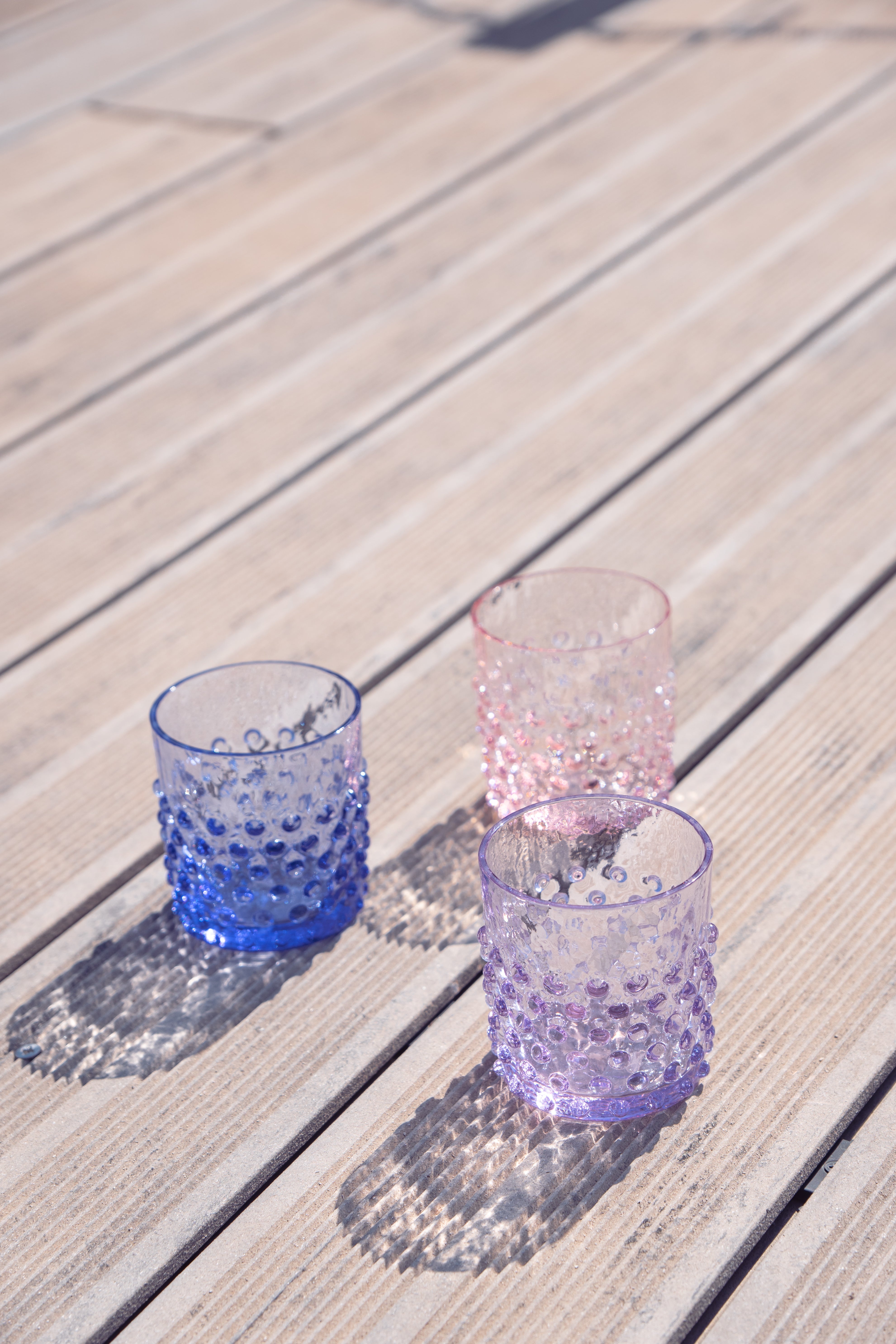 Whiskey Sklenice Hobnail Rosaline