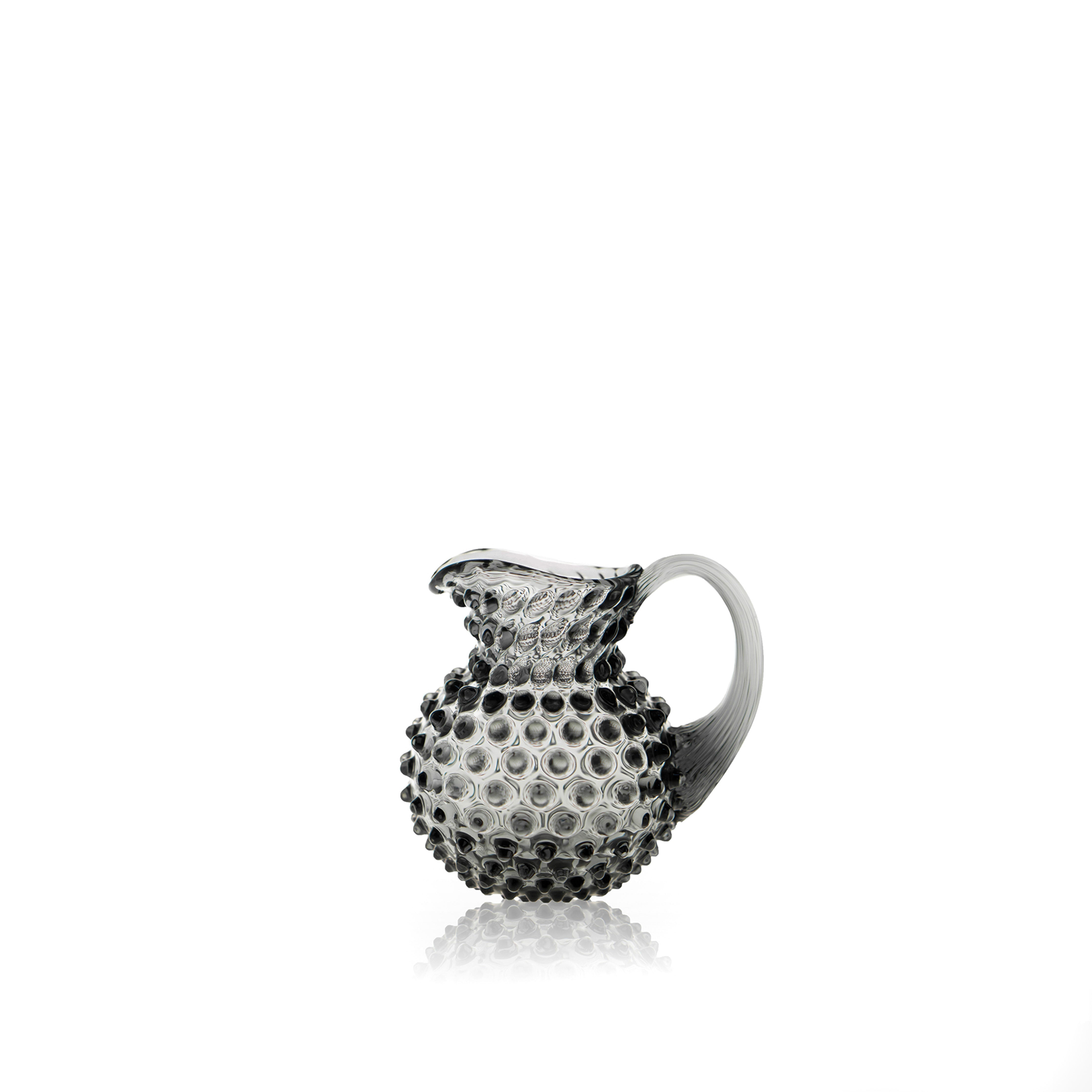 Džbánek Grey Smoke Hobnail Creamer