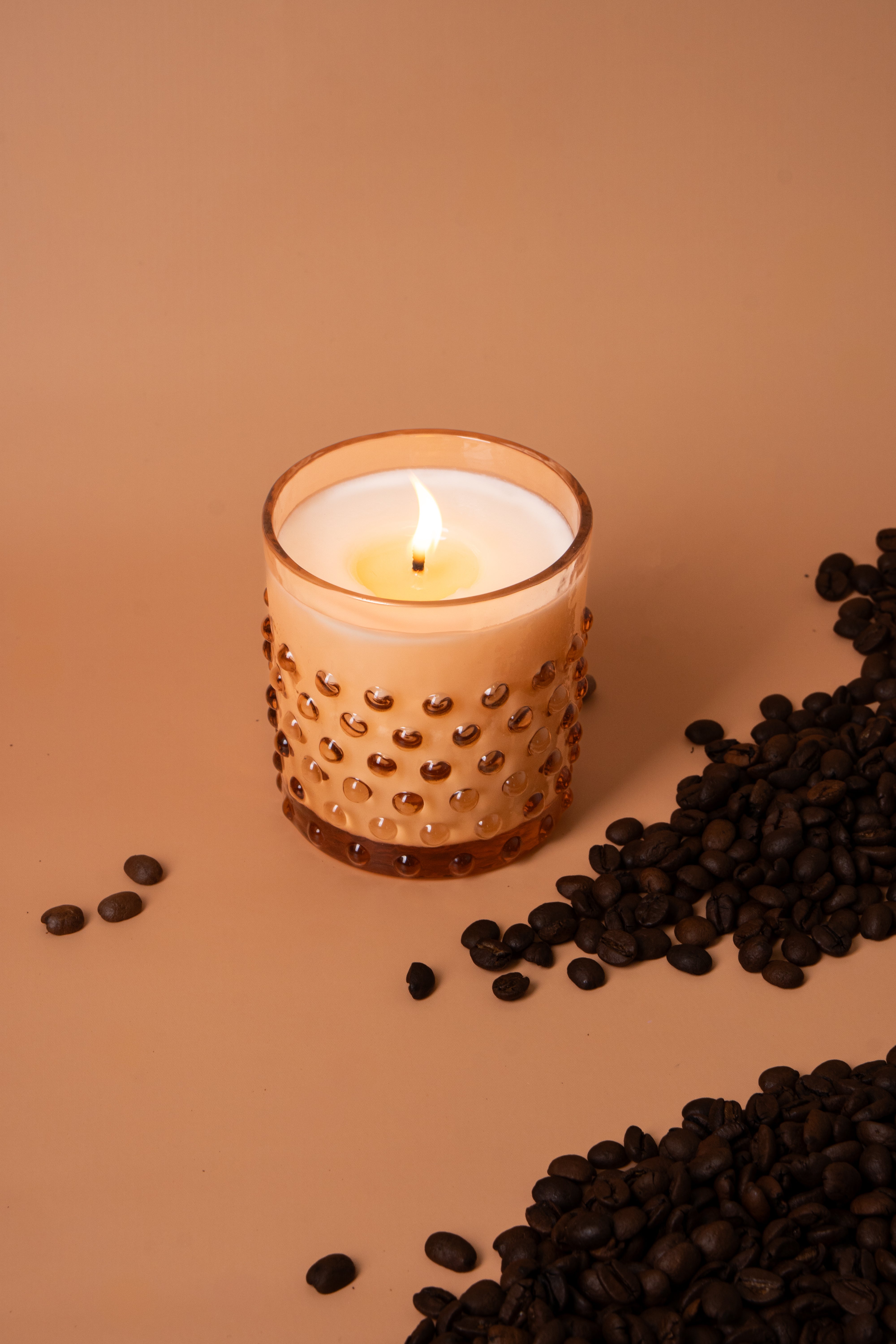 Hobnail Svíčka Espresso