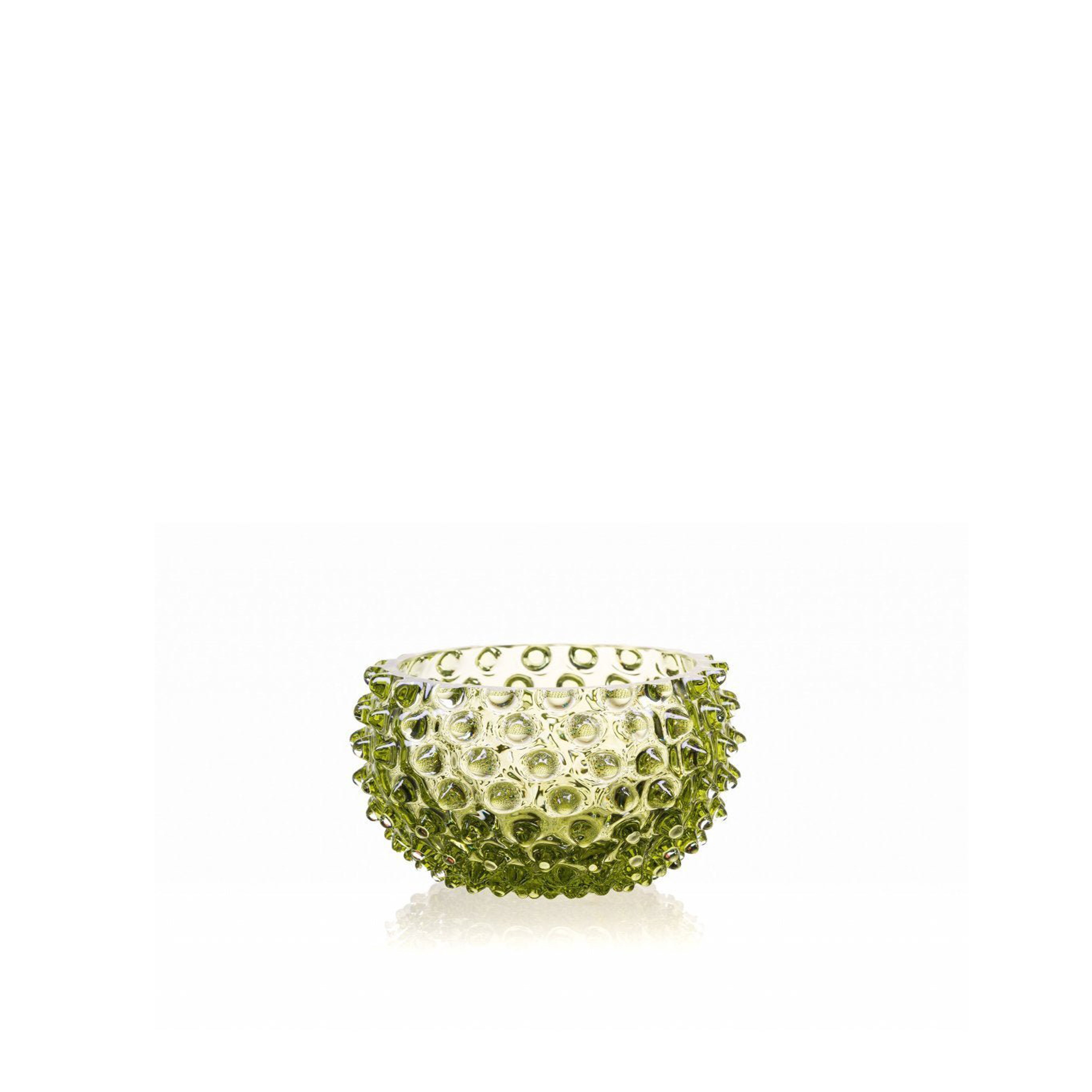Malá Hobnail Mísa Olive Green