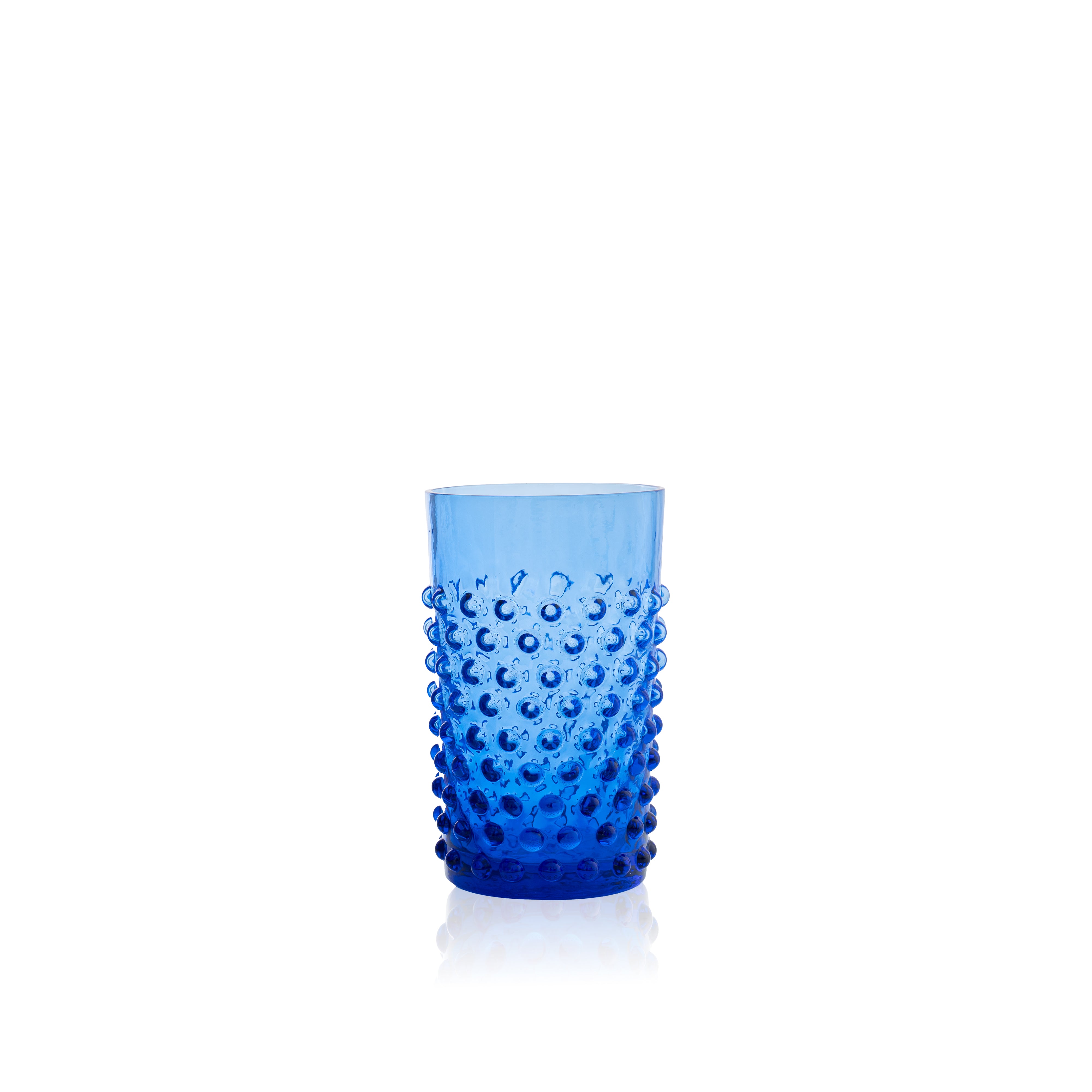 Sklenice Hobnail Electric Blue