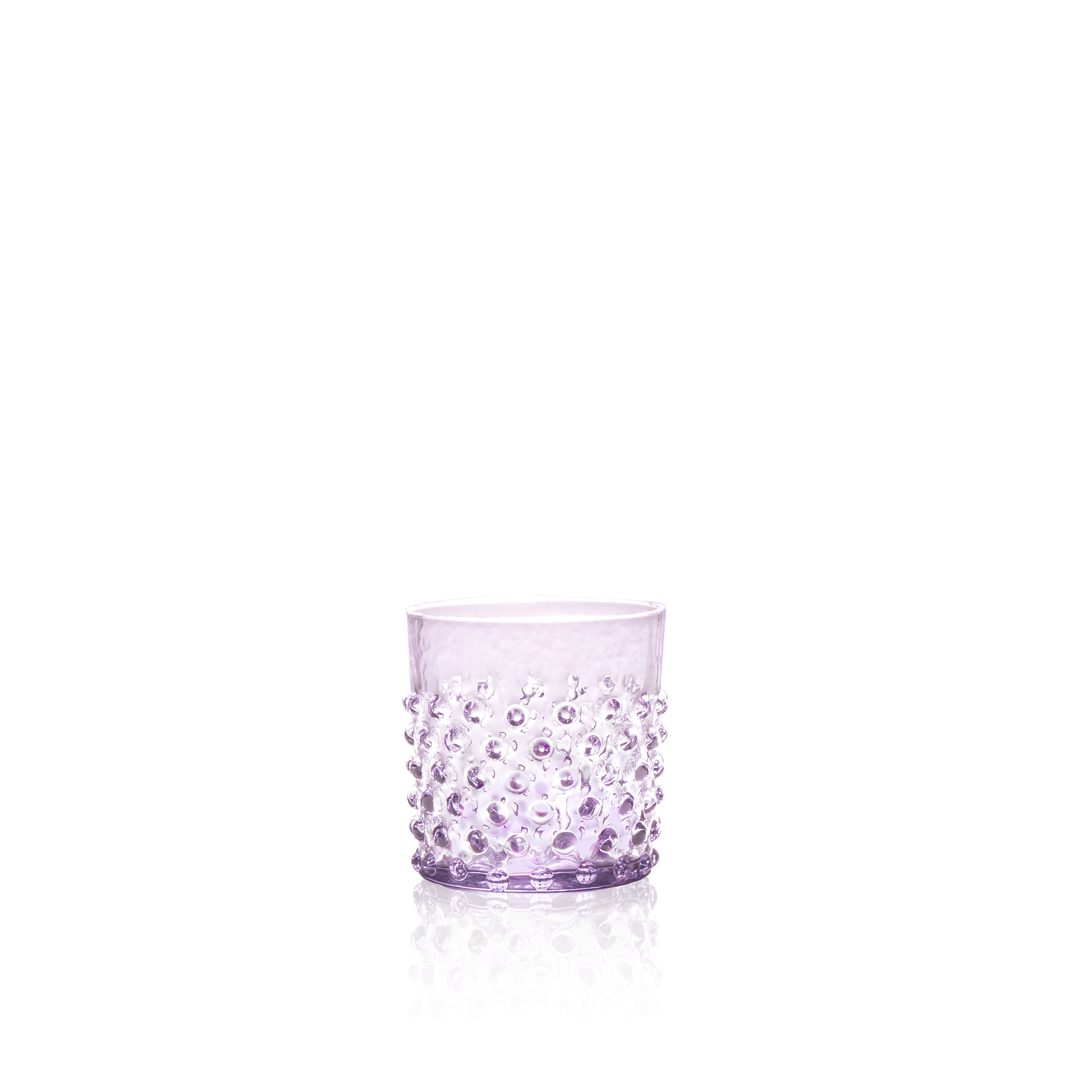 Whiskey Sklenice Hobnail Lilac
