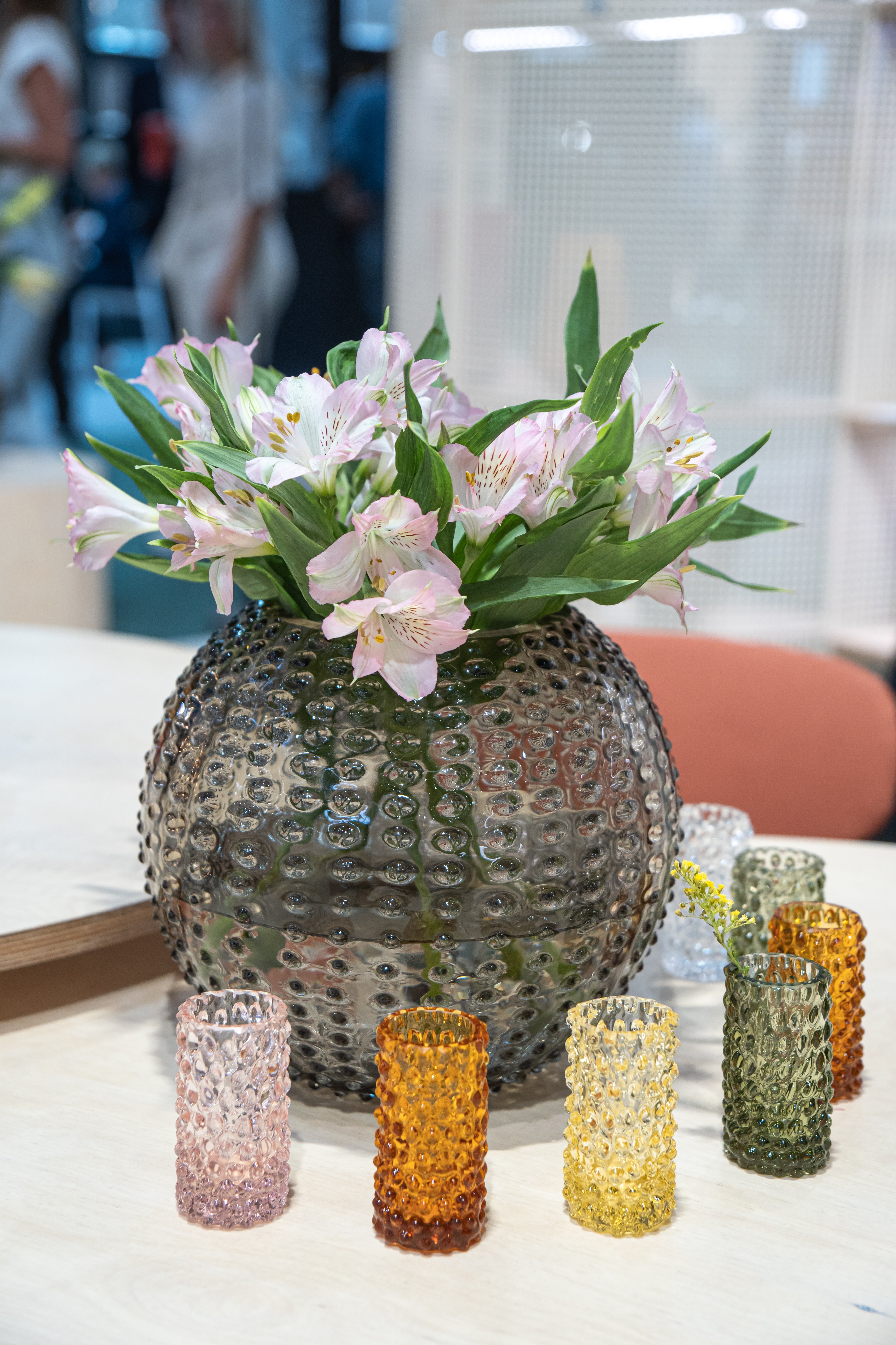 Rosaline Hobnail Bud Váza