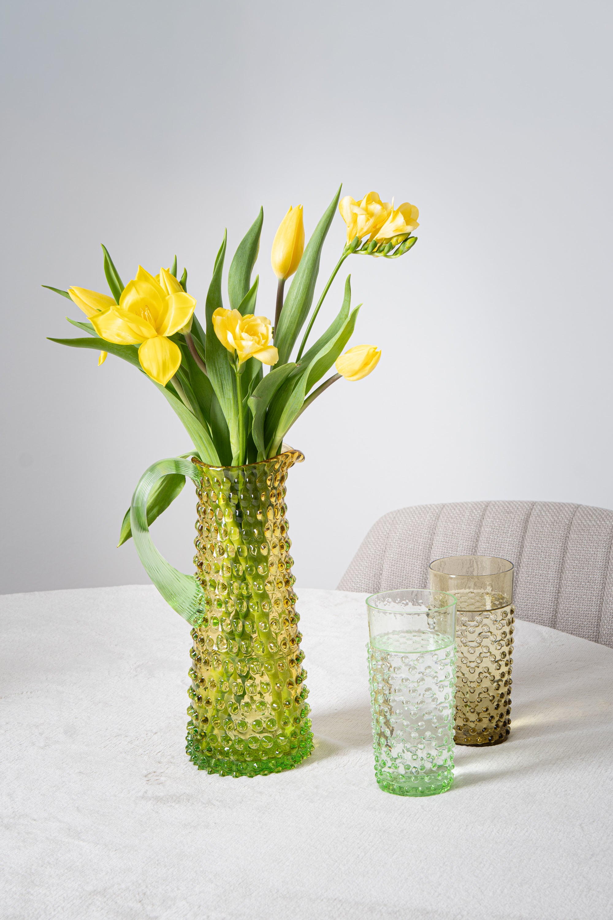 Vysoký Hobnail Džbán Meadow