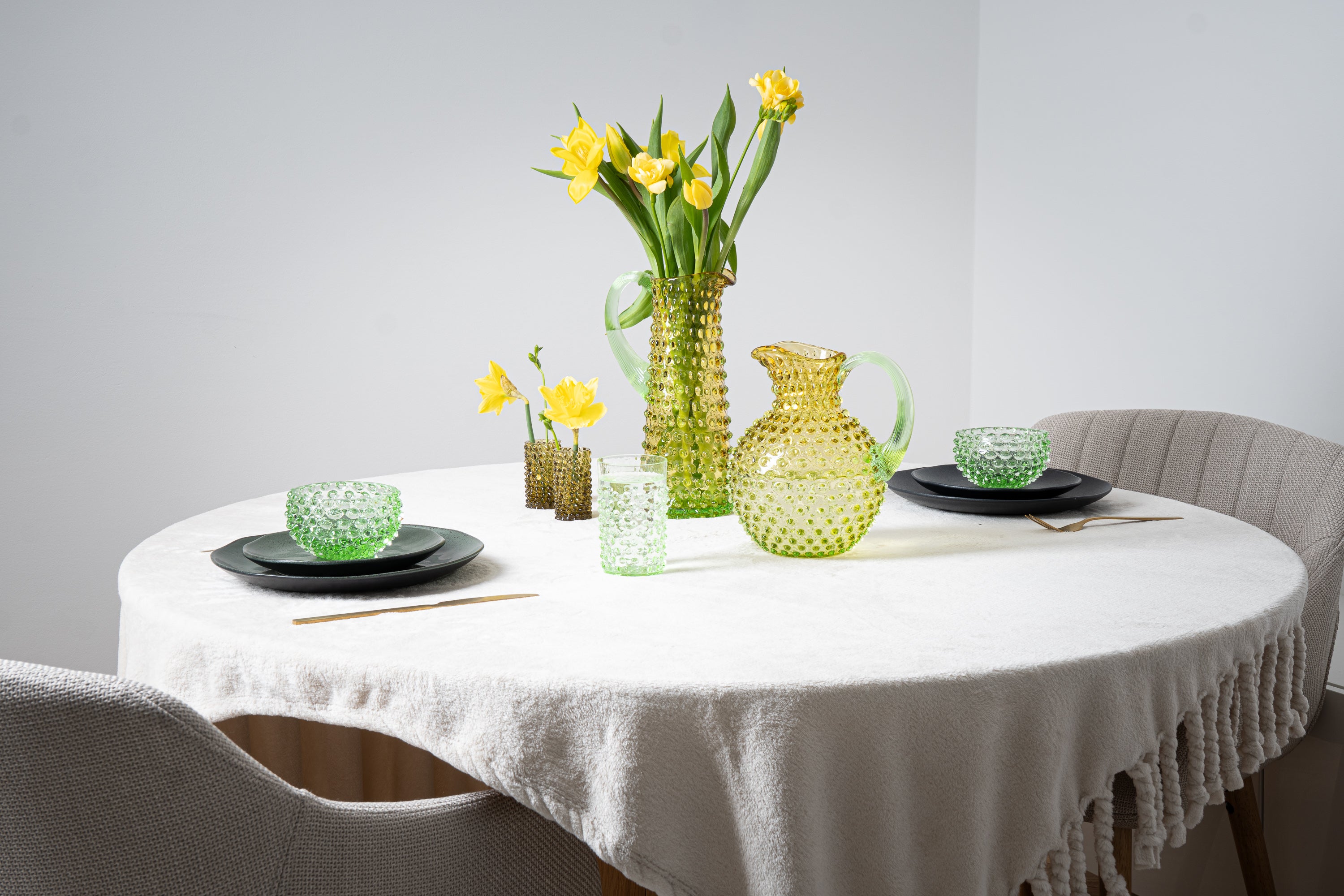 Vysoký Hobnail Džbán Meadow