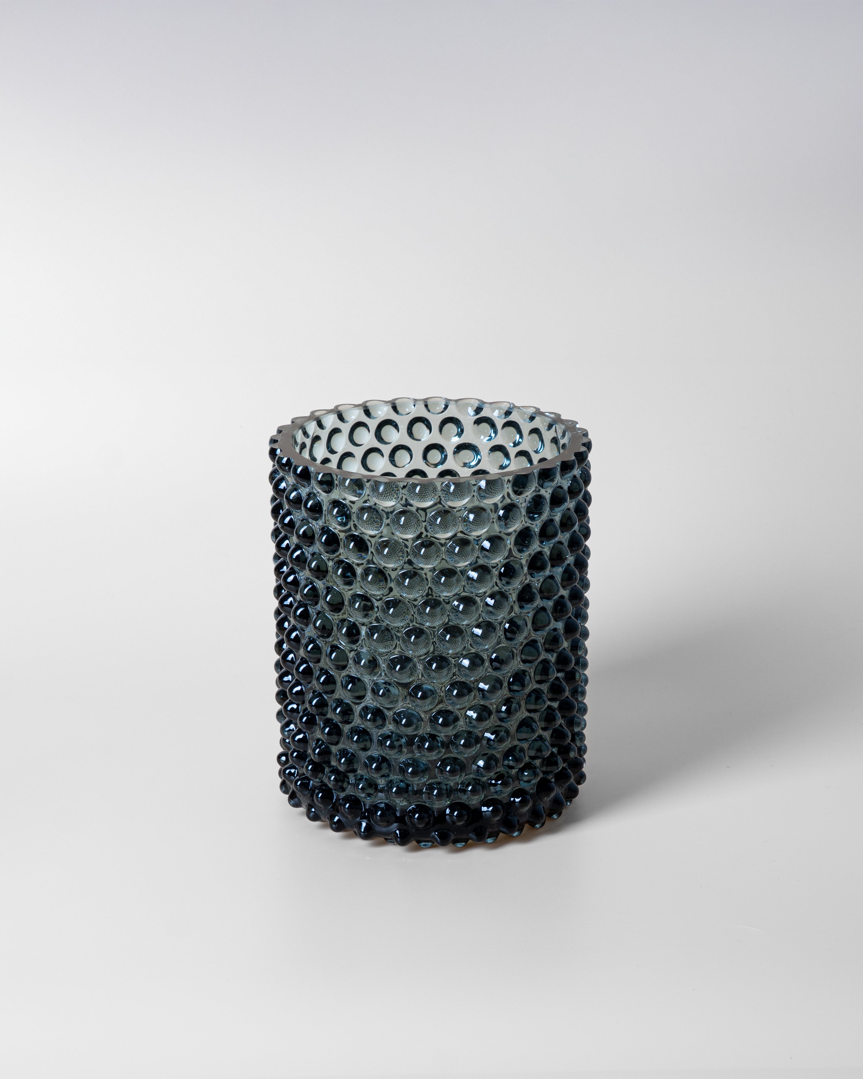 Svícen / Váza Hobnail Grey Smoke