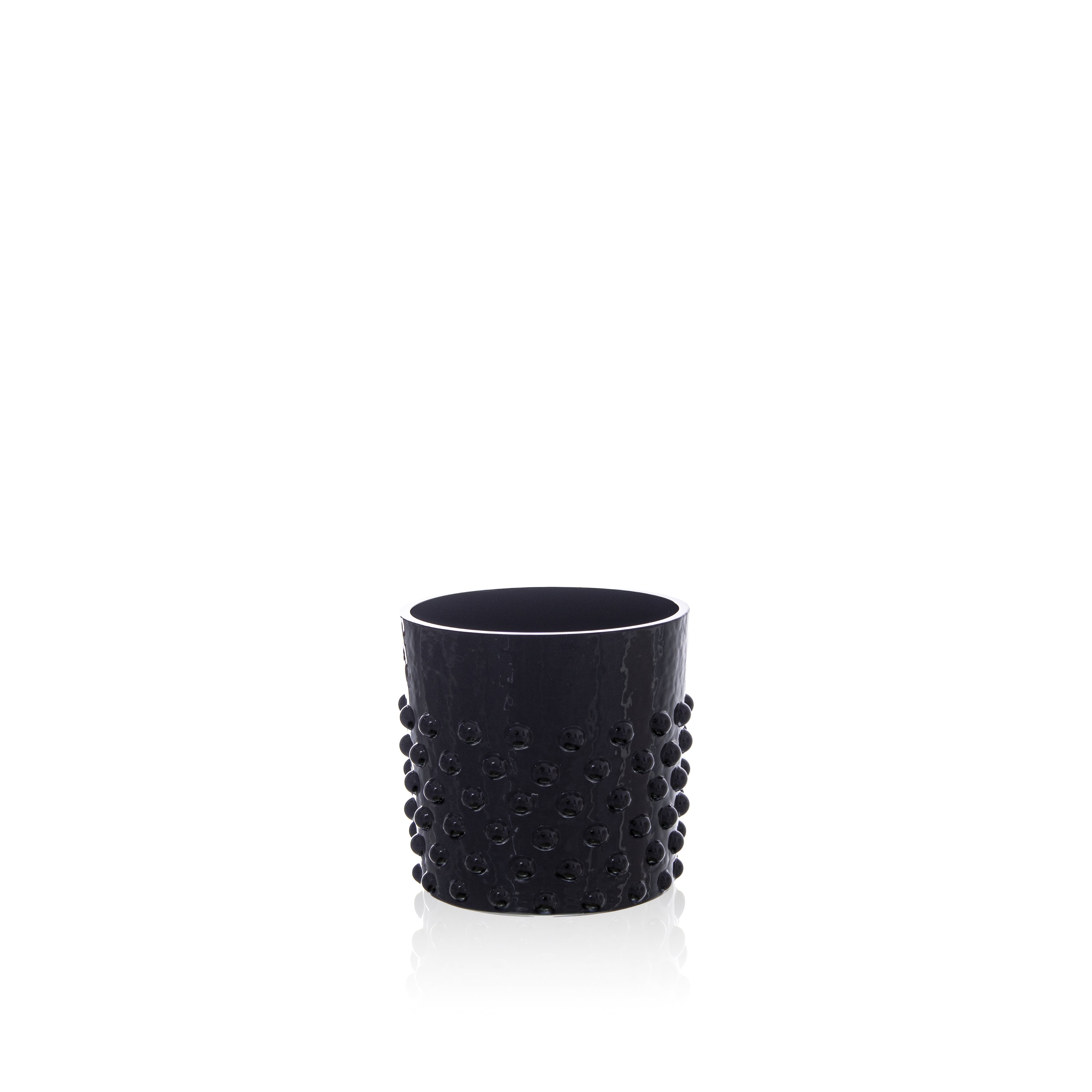 Whiskey Sklenice Hobnail Black