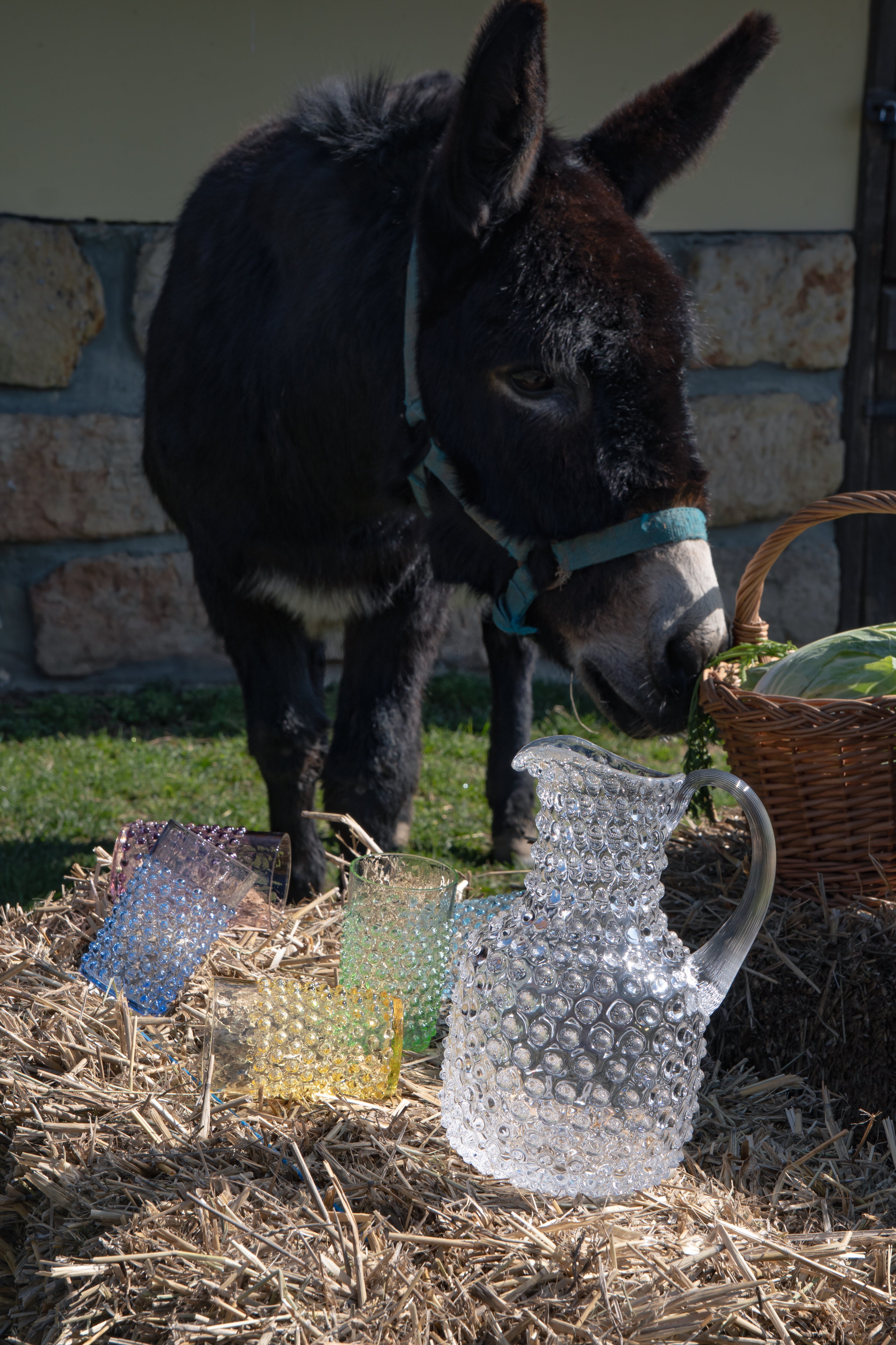 Hranatý Hobnail Džbán Crystal