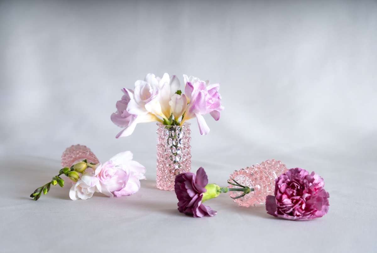 Rosaline Hobnail Bud Vase - KLIMCHI