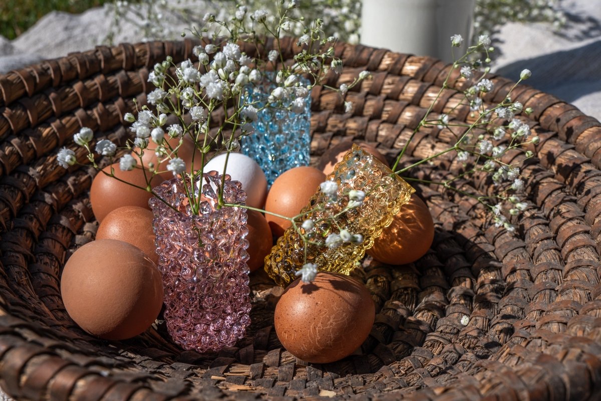 Rosaline Hobnail Bud Vase - KLIMCHI