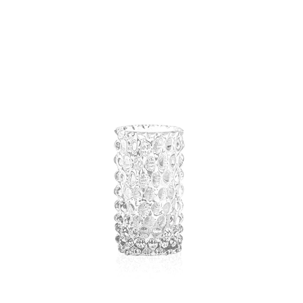 Clear Hobnail Bud Vase - KLIMCHI