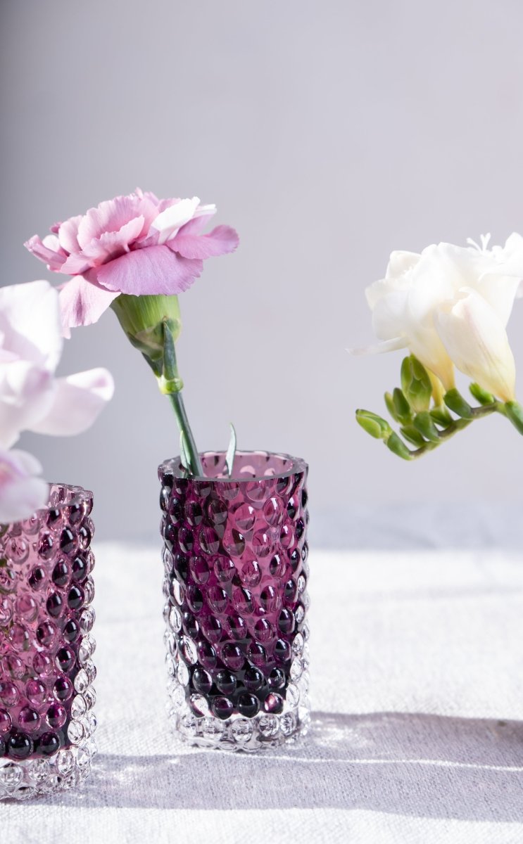 Underlay Violet Hobnail Bud Vase - KLIMCHI