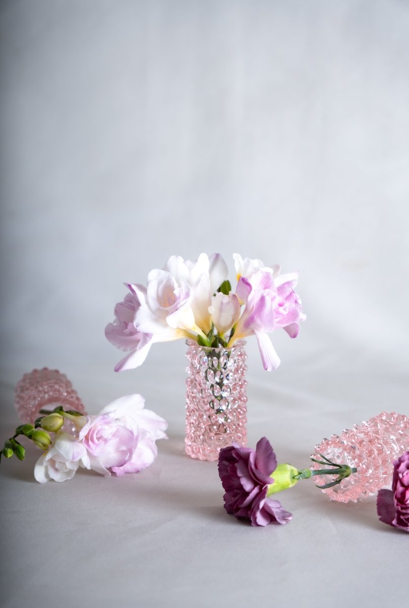 Rosaline Hobnail Bud Vase - KLIMCHI