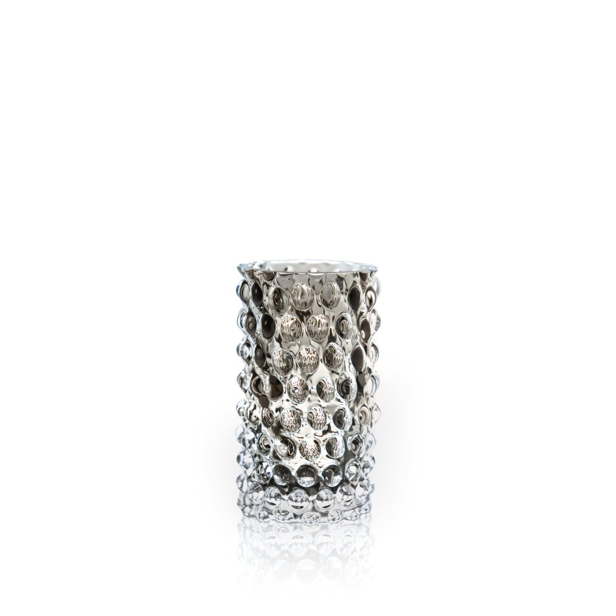 Underlay Black Smoke Hobnail Bud Vase - KLIMCHI