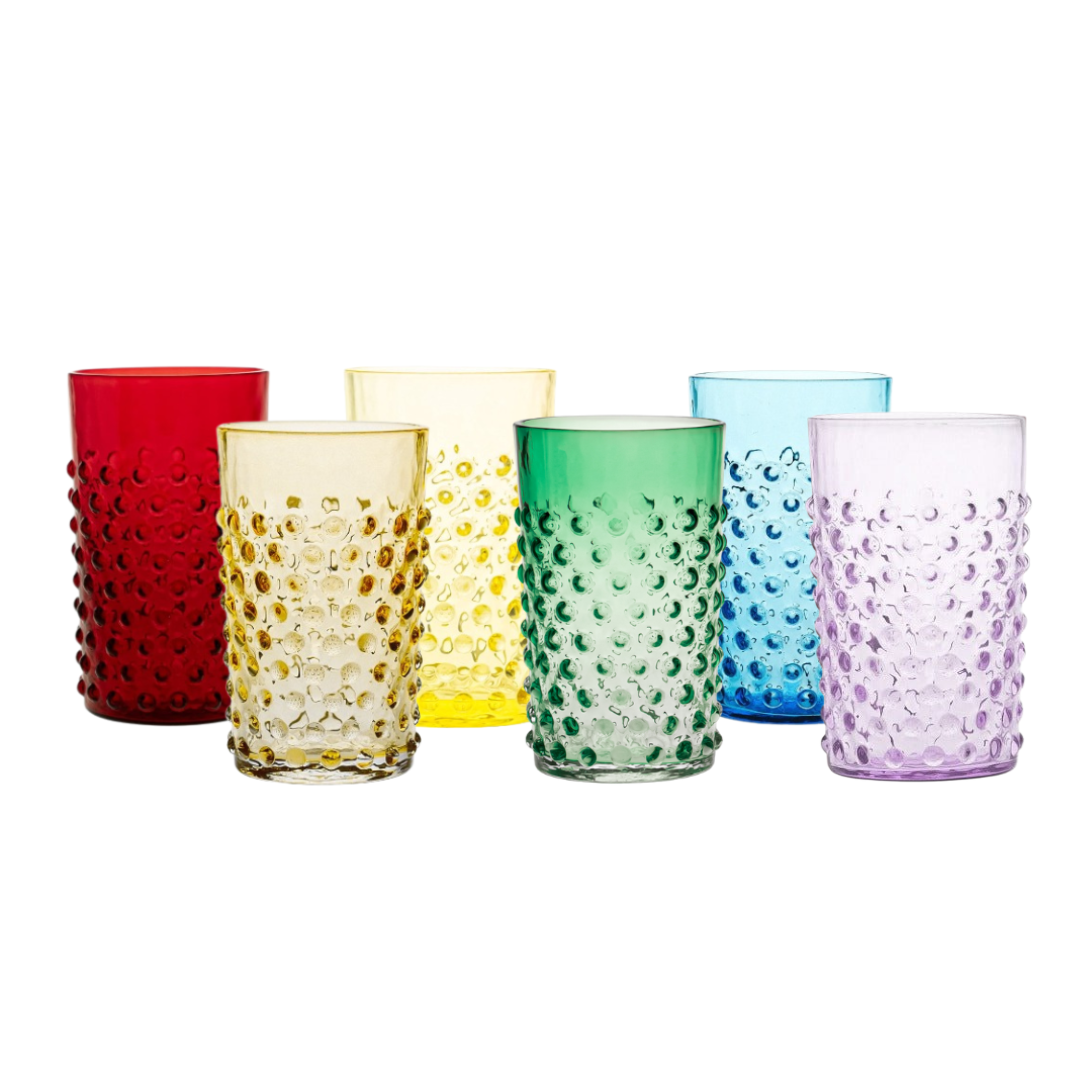 Rainbow box Sklenic Hobnail