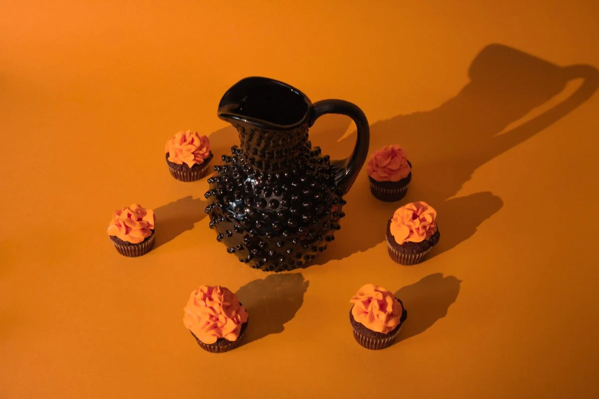 Black Hobnail Jug - KLIMCHI