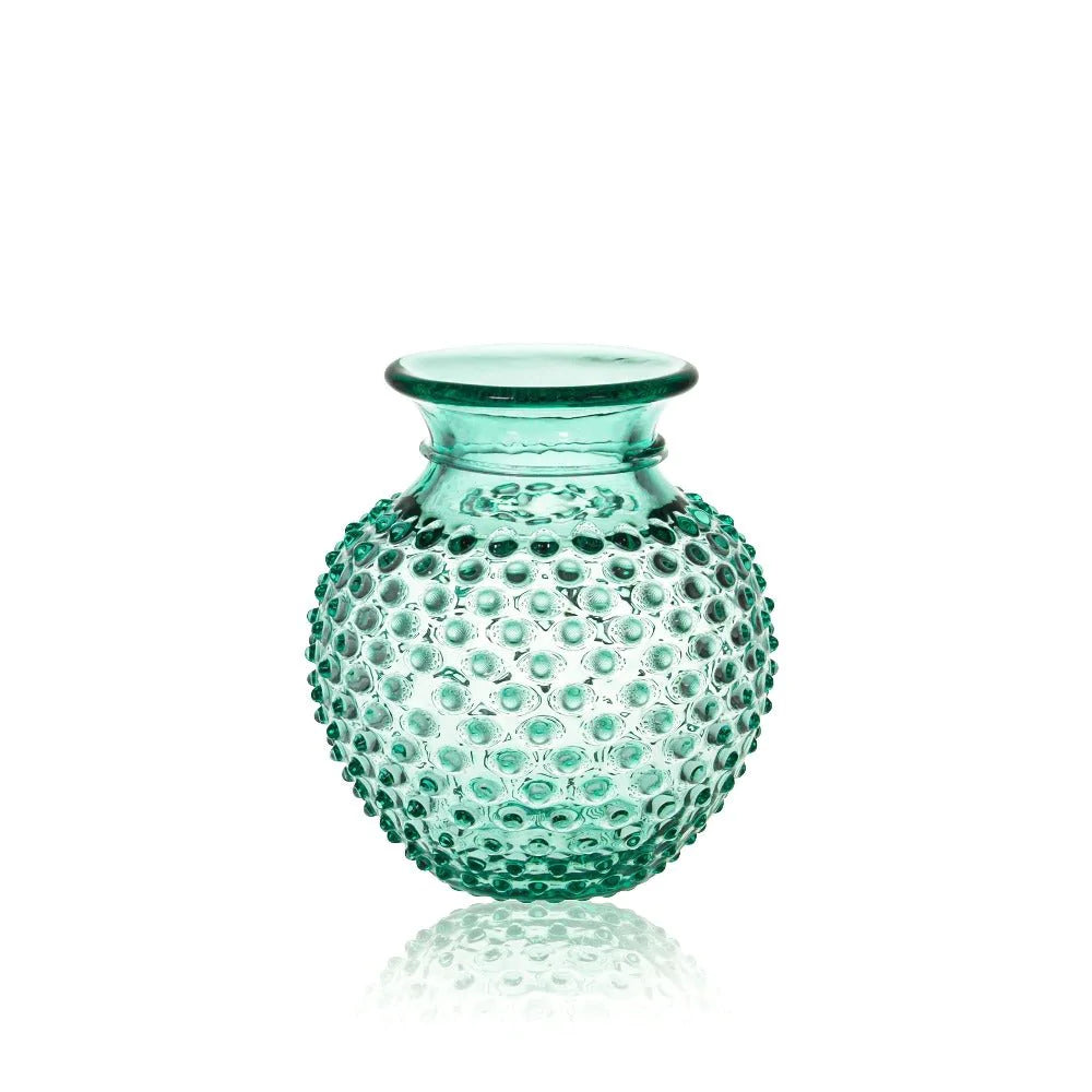Beryl Hobnail Collar Vase - KLIMCHI