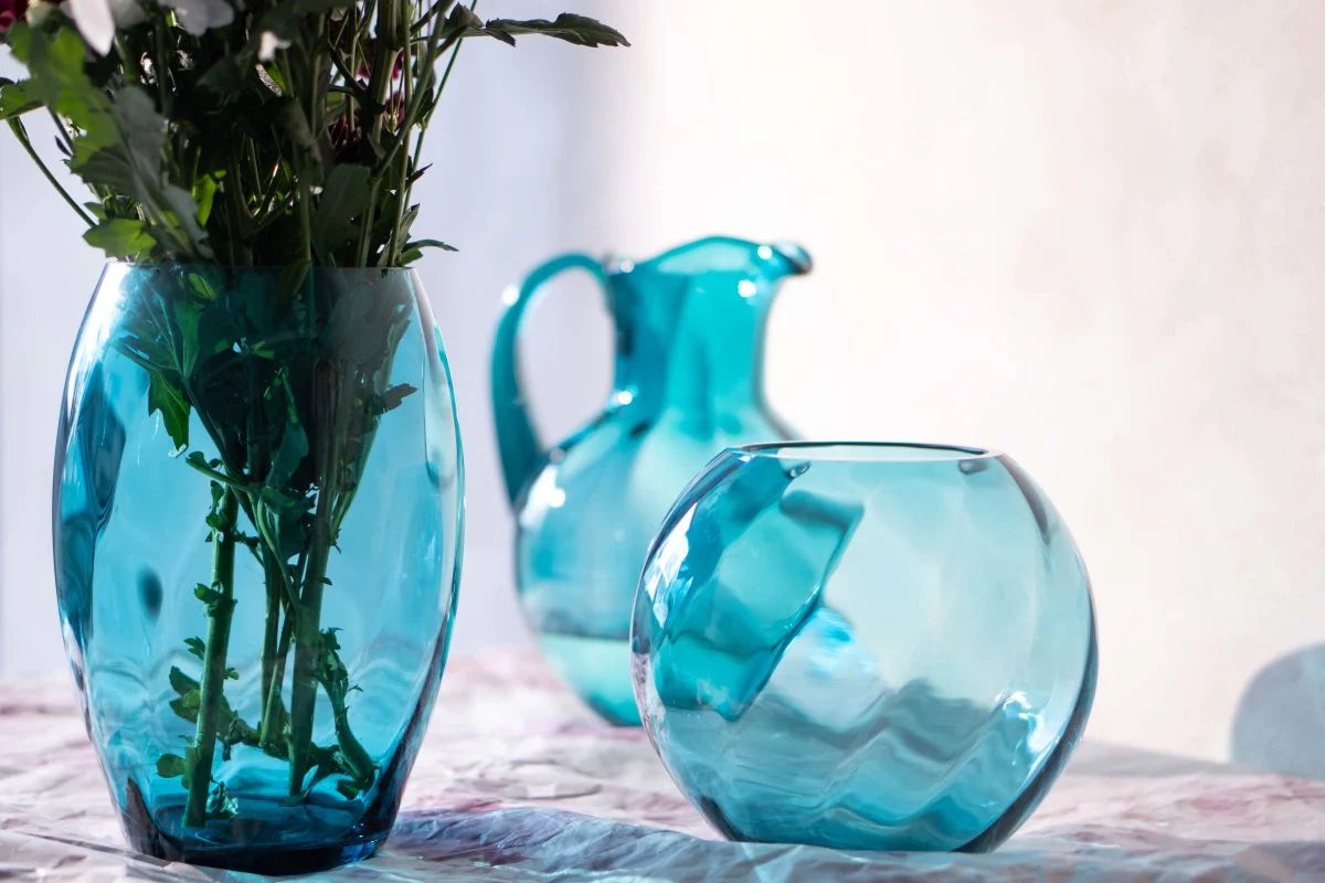 Aquamarine Marika Vase - KLIMCHI