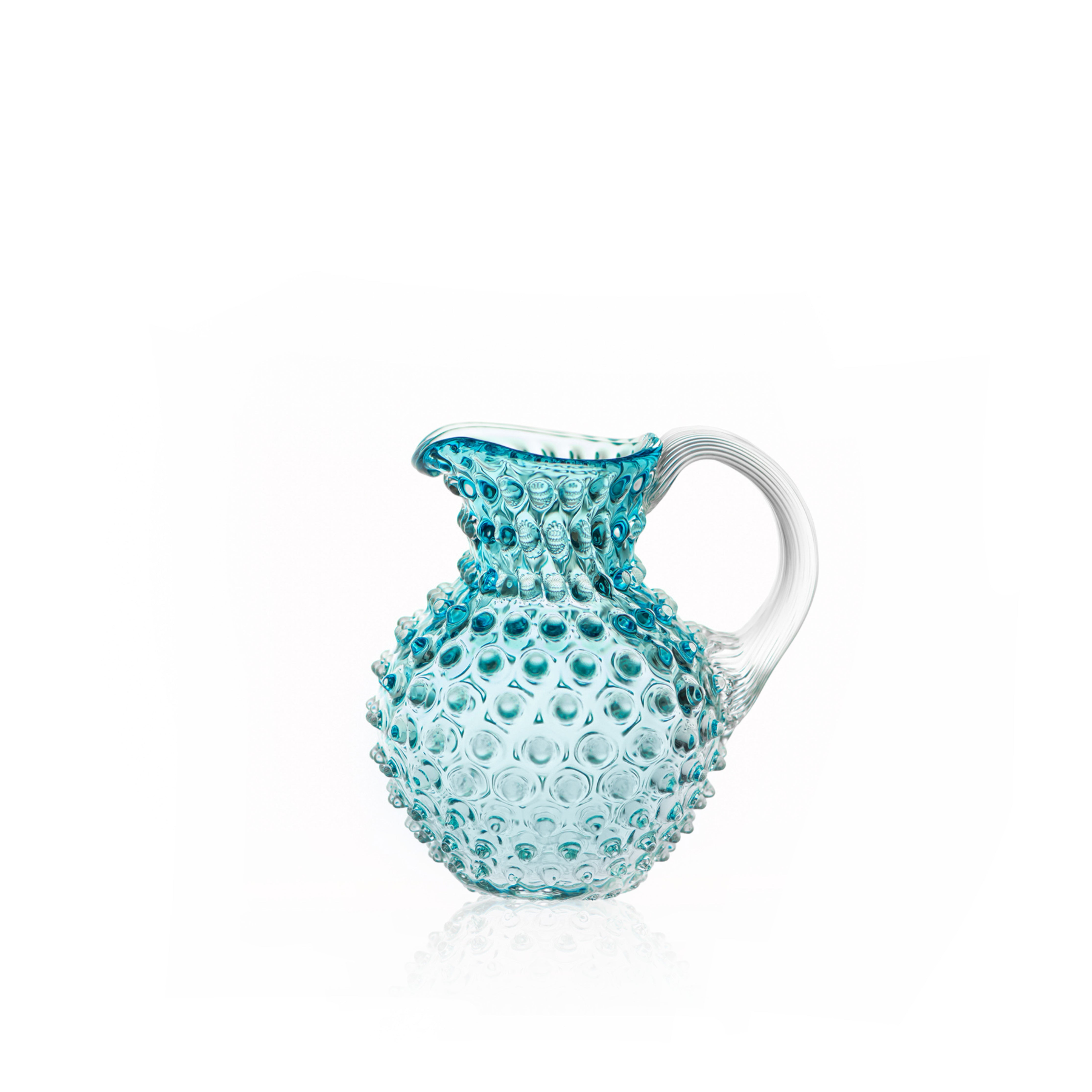 Malý Hobnail Džbán Underlay Aquamarine