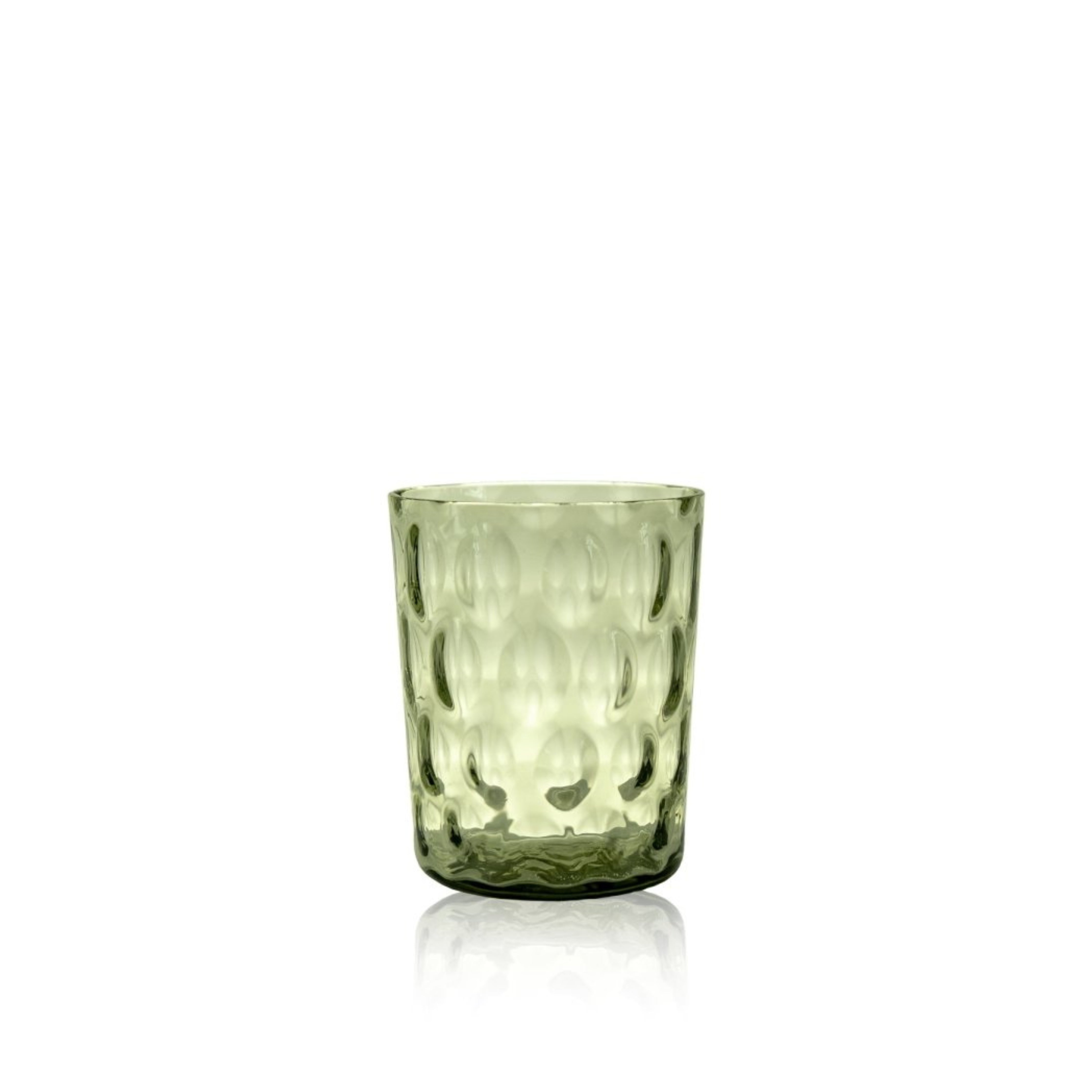 Velké sklenice Olive Green Kugel