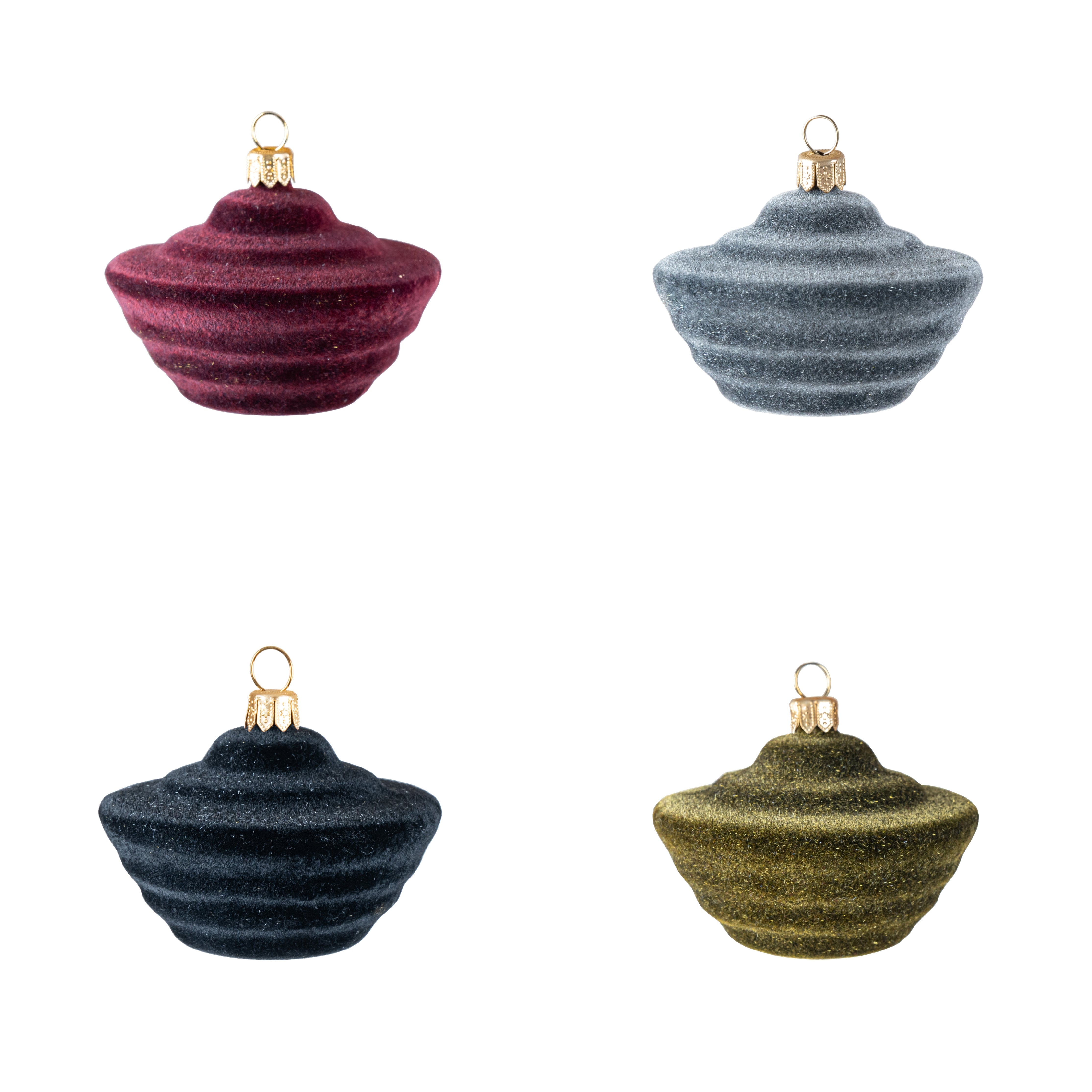 Vánoční Ozdoba Aurora Tiara (Sada 4 Barev)