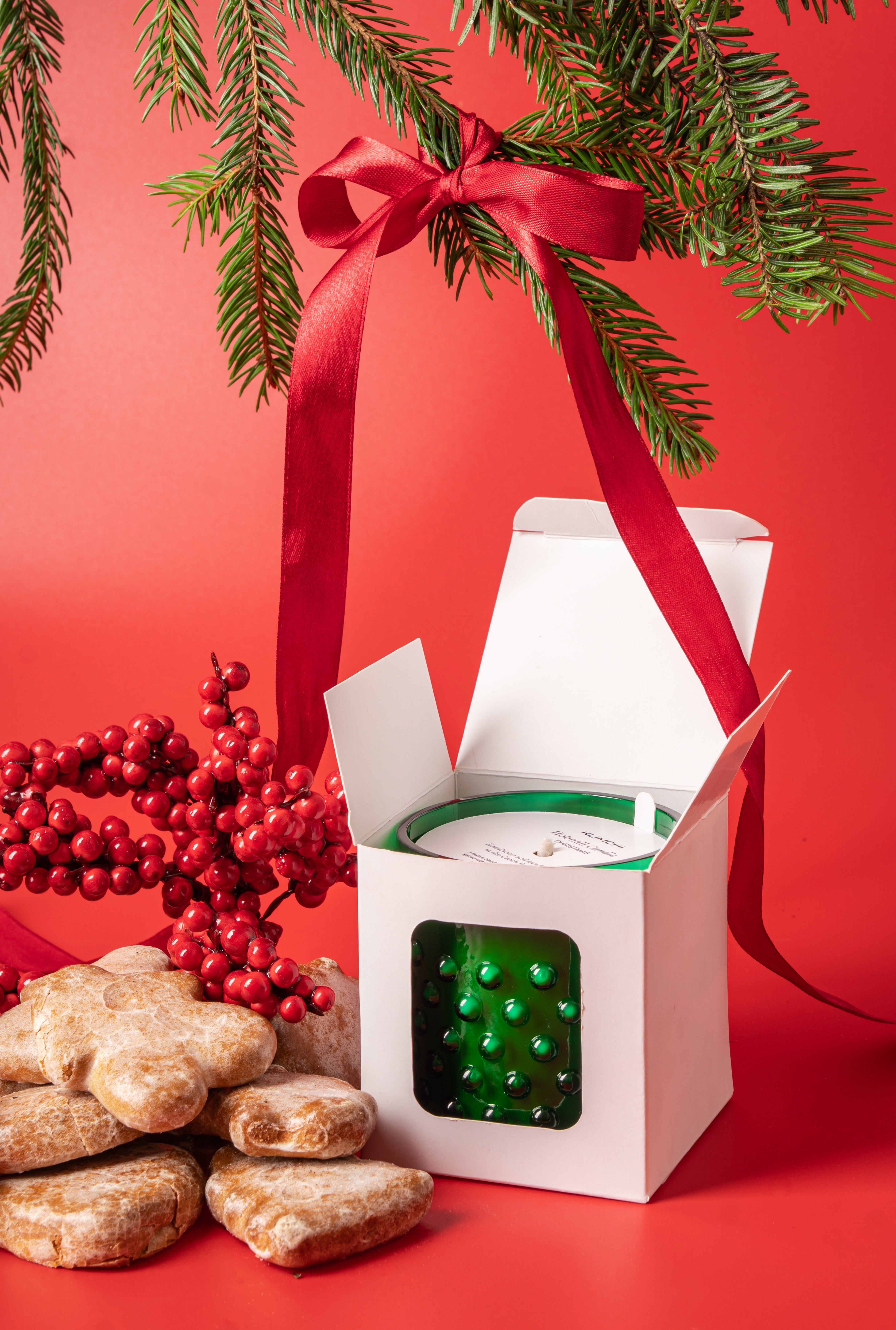 Hobnail Svíčka Christmas