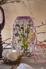 Vysoká Kugel Váza Lilac