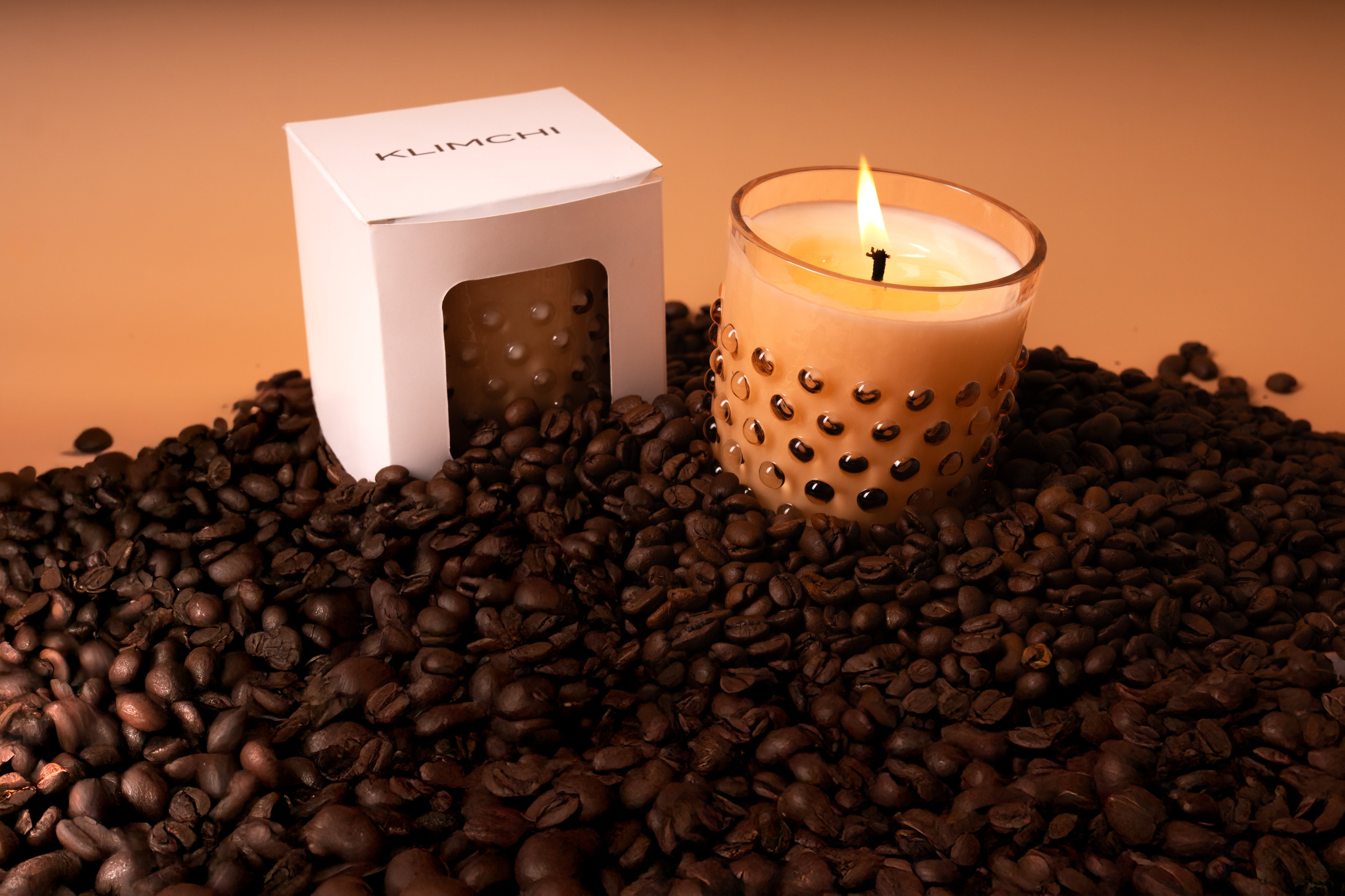 Hobnail Svíčka Espresso