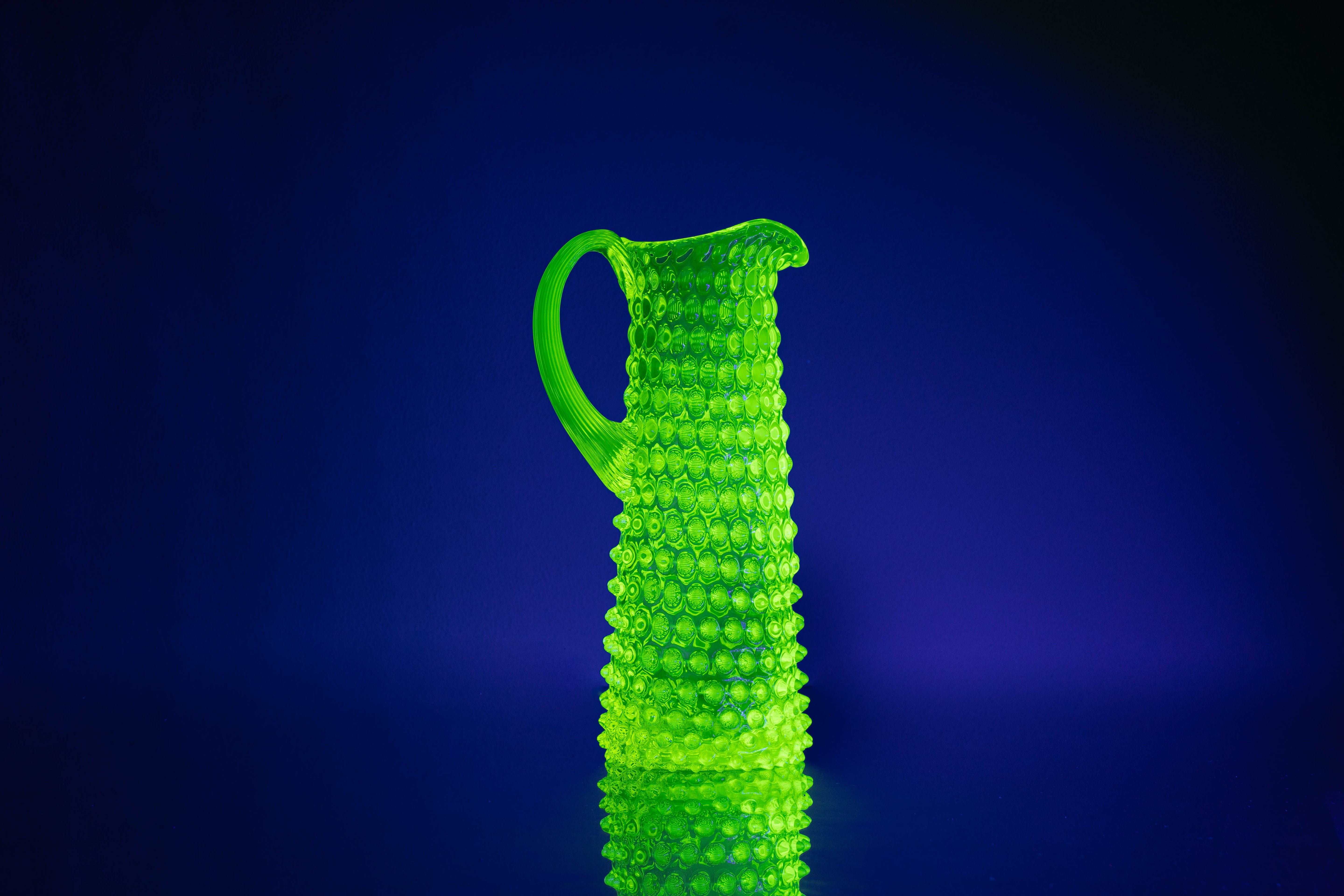 Neon Citrine Hobnail Vysoký Džbán
