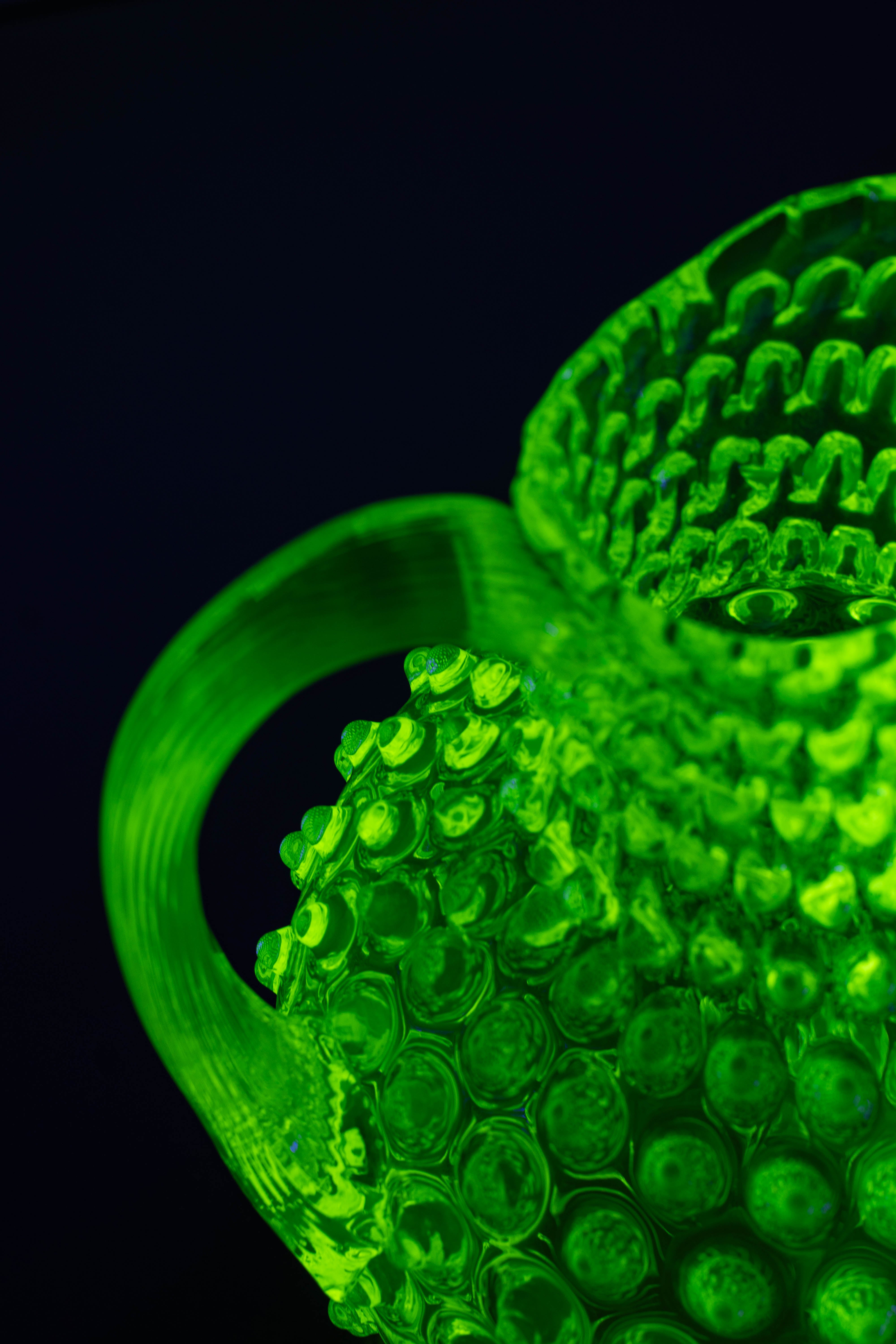 Hobnail Džbán Neon Citrine