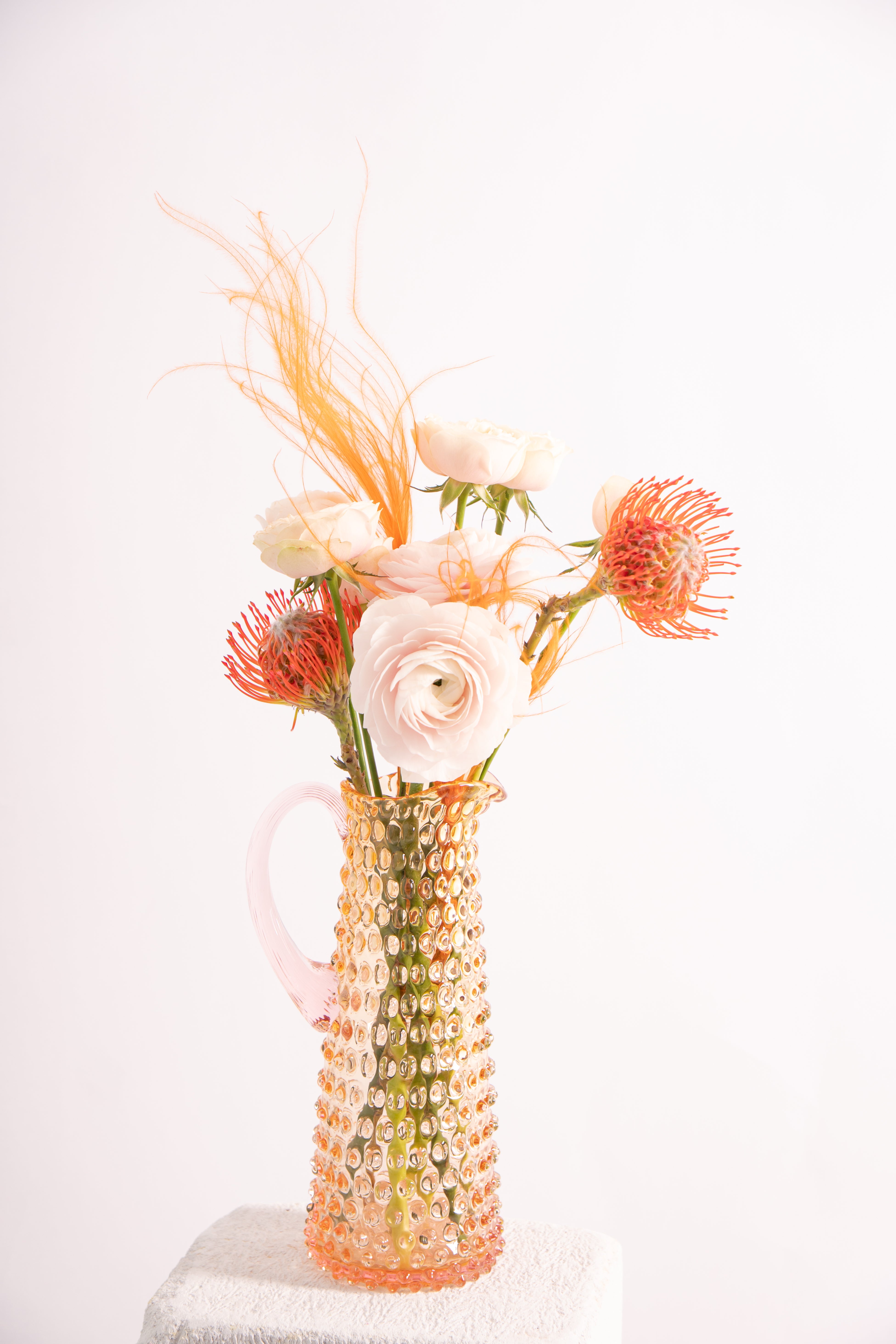 Vysoký Hobnail Džbán Sunrise