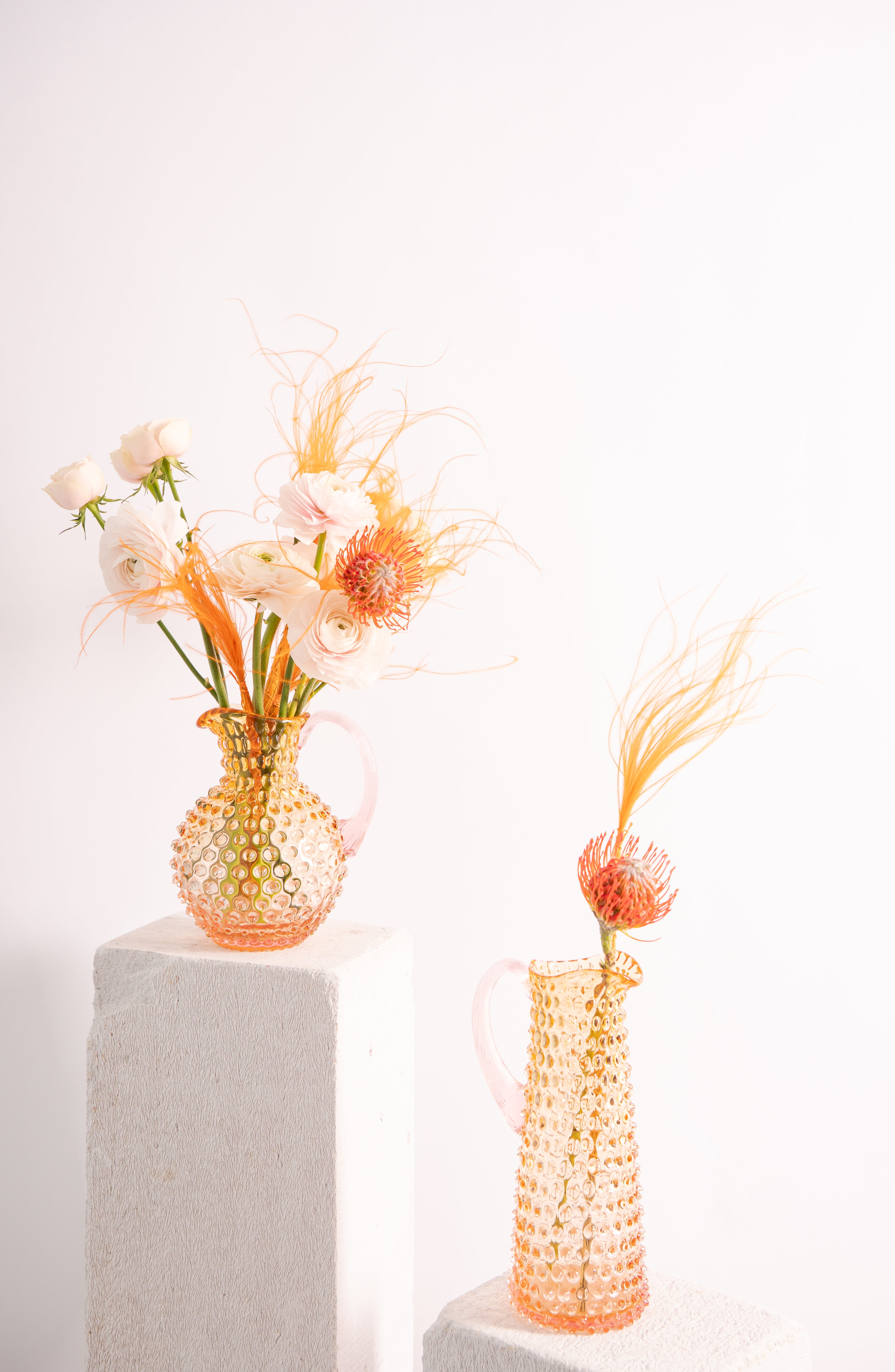 Vysoký Hobnail Džbán Sunrise