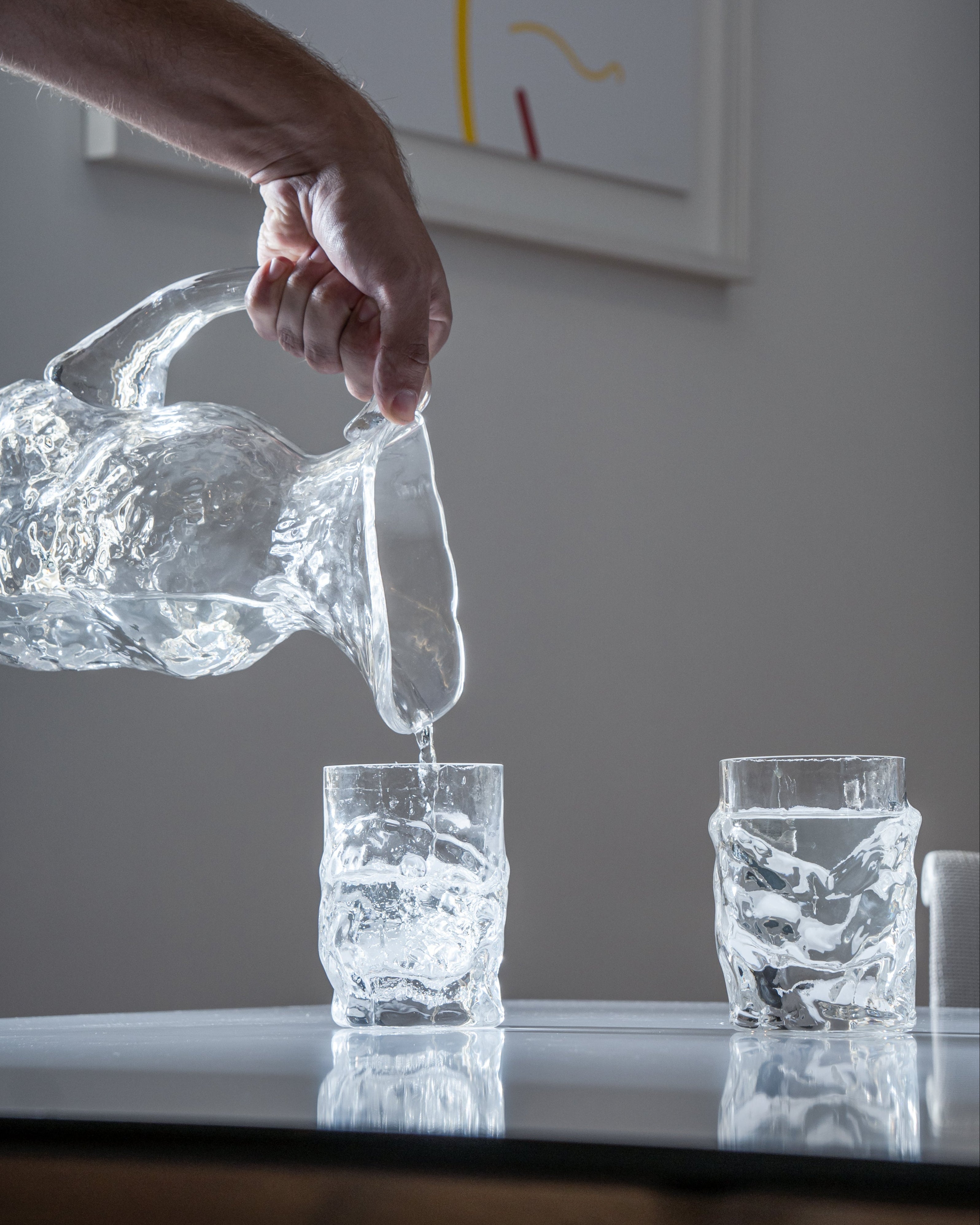 Sklenice Liquid Glass