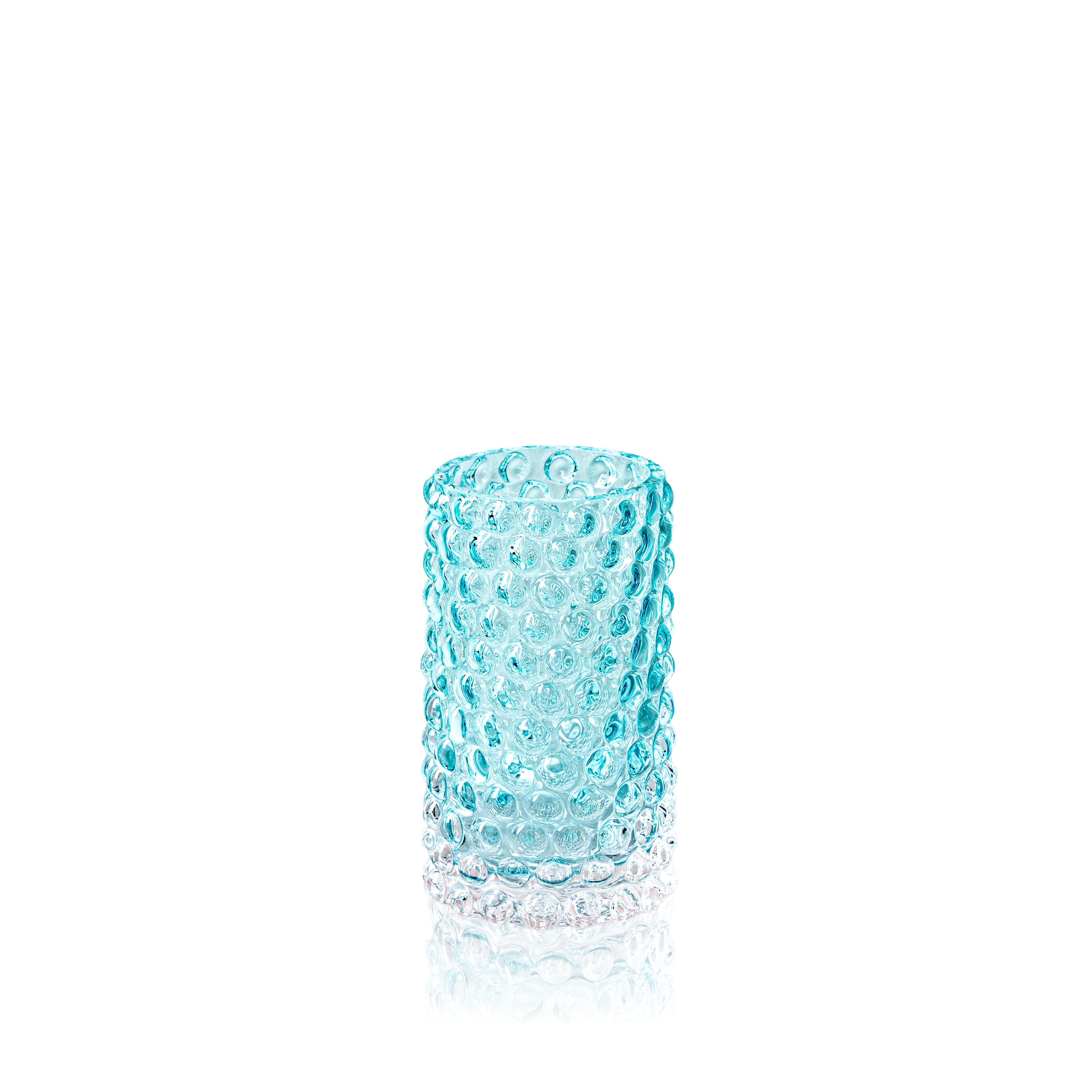 Underlay Aquamarine Hobnail Bud Váza