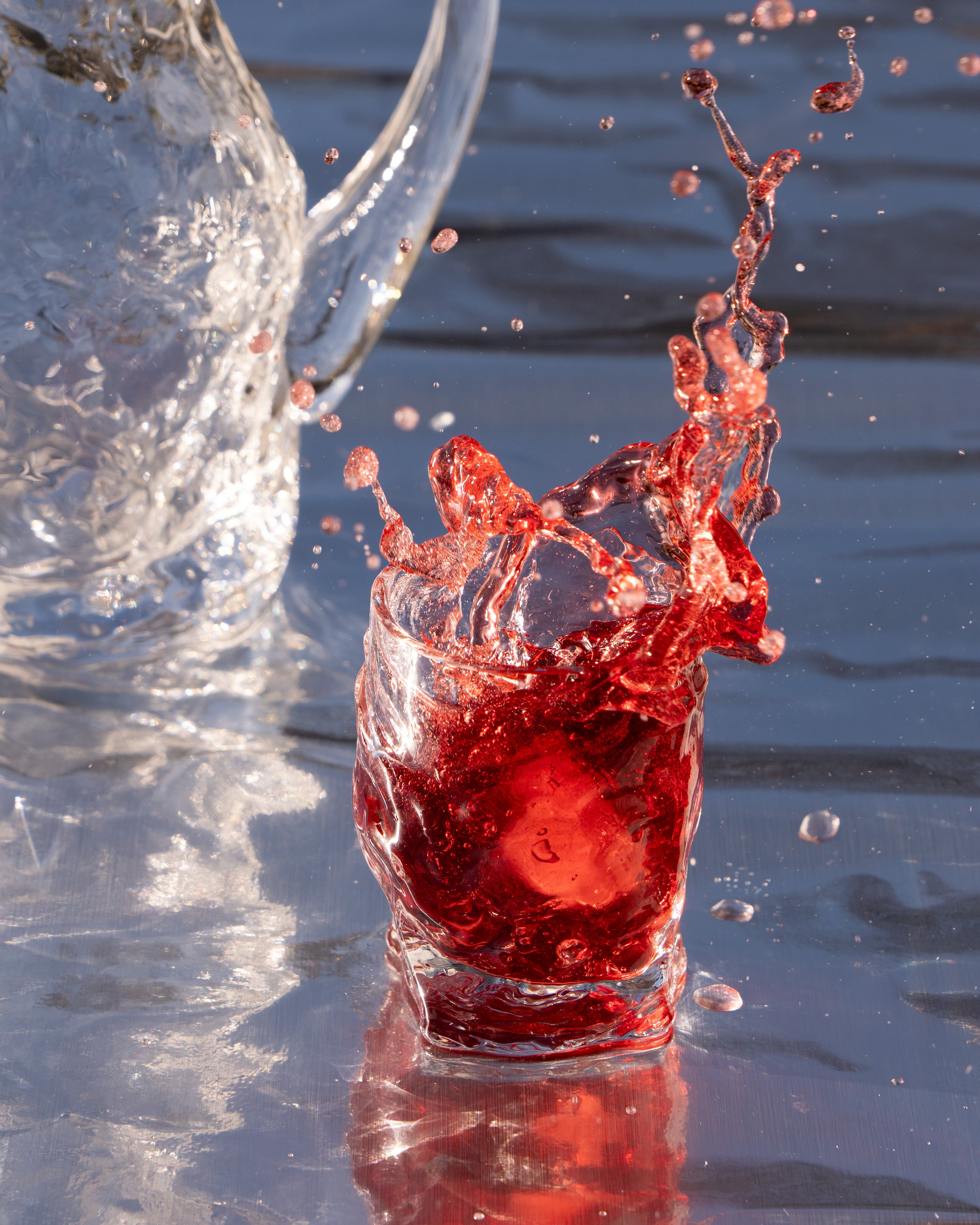 Sklenice Liquid Glass