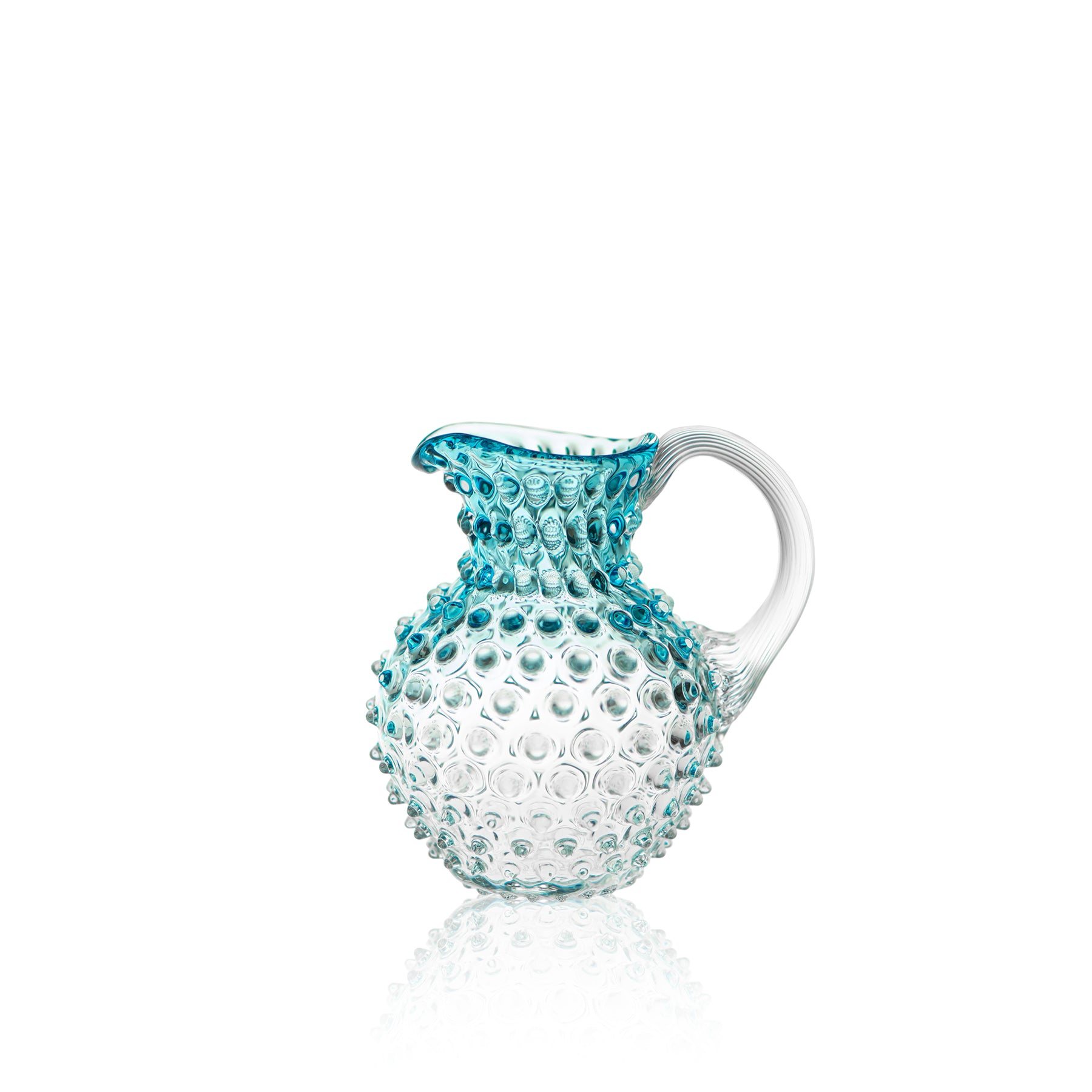 Malý Hobnail Džbán Underlay Aquamarine