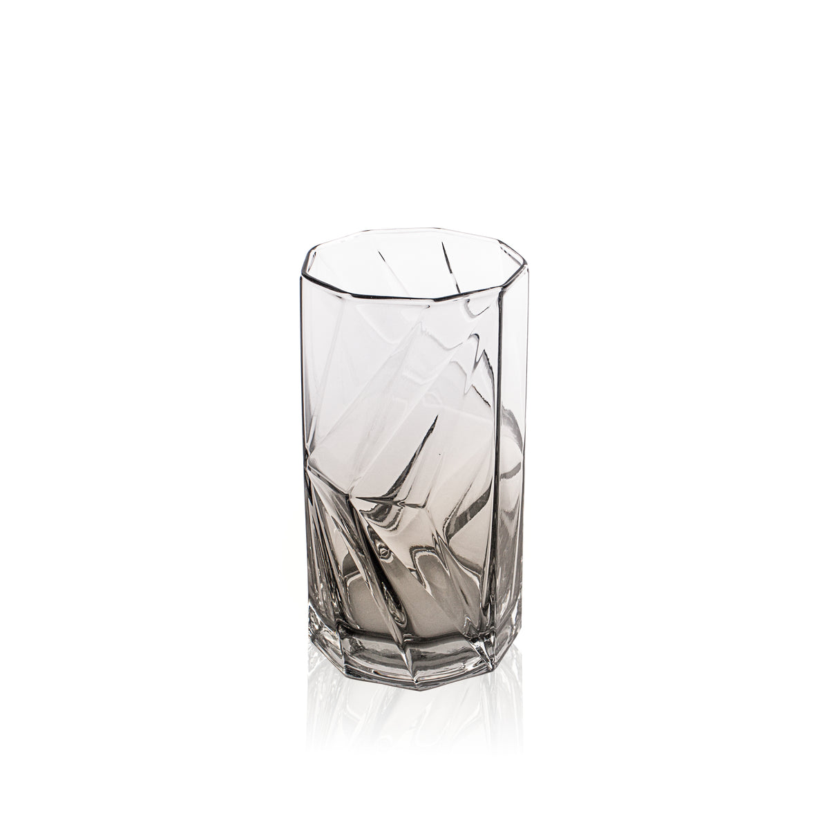 Ghost Highball Sklenice Underlay Black Smoke (sada 2 kusů)