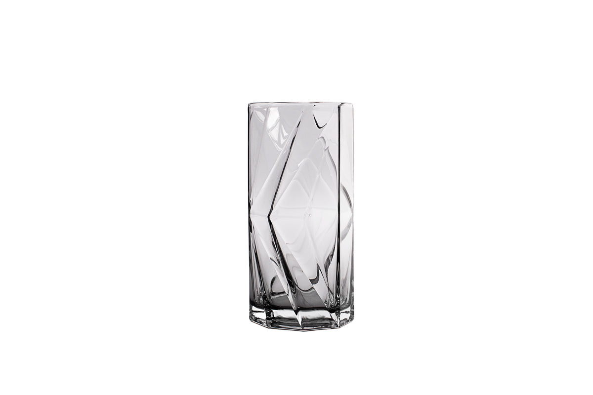 Ghost Highball Sklenice Underlay Black Smoke (sada 2 kusů)