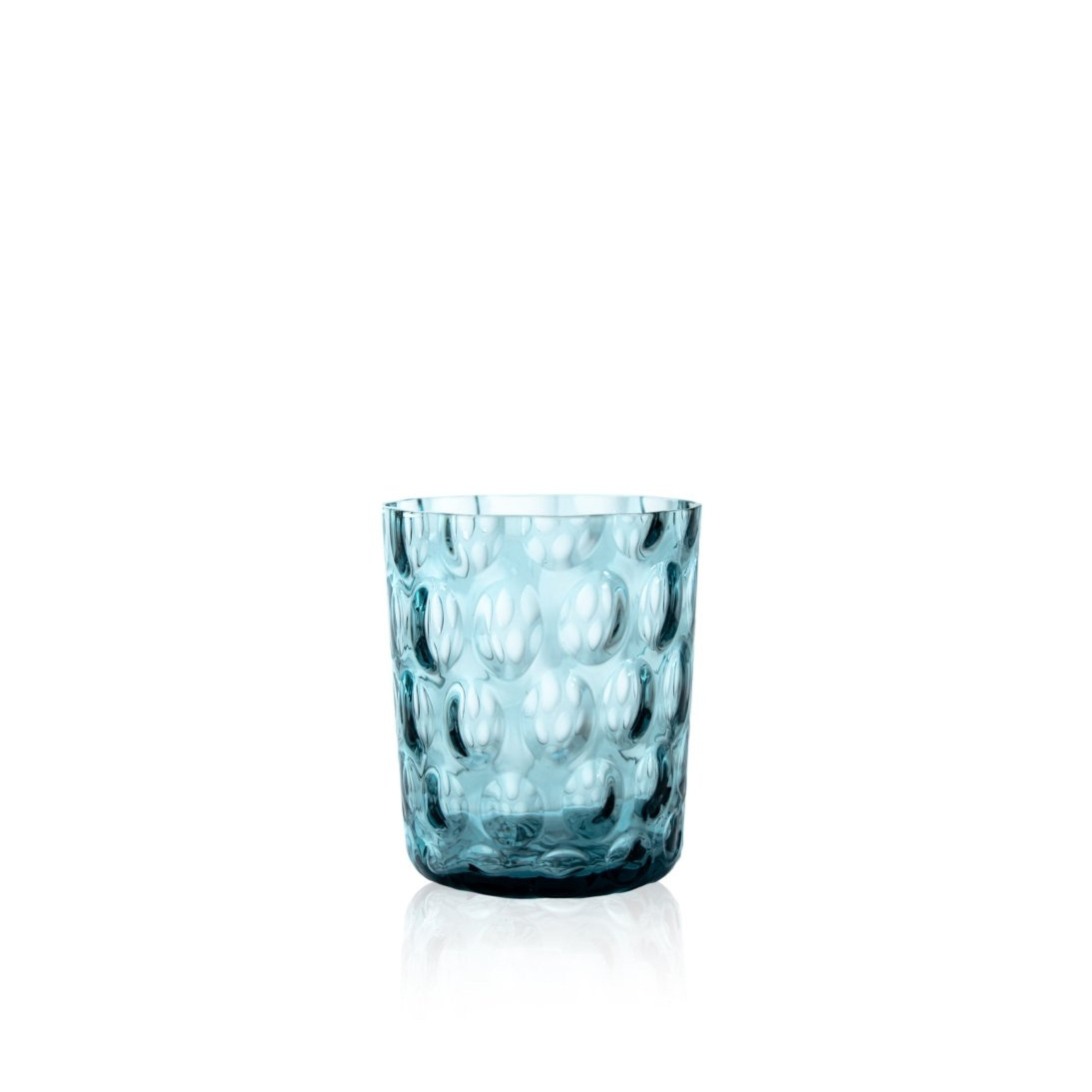 Velké sklenice Misty Blue Kugel