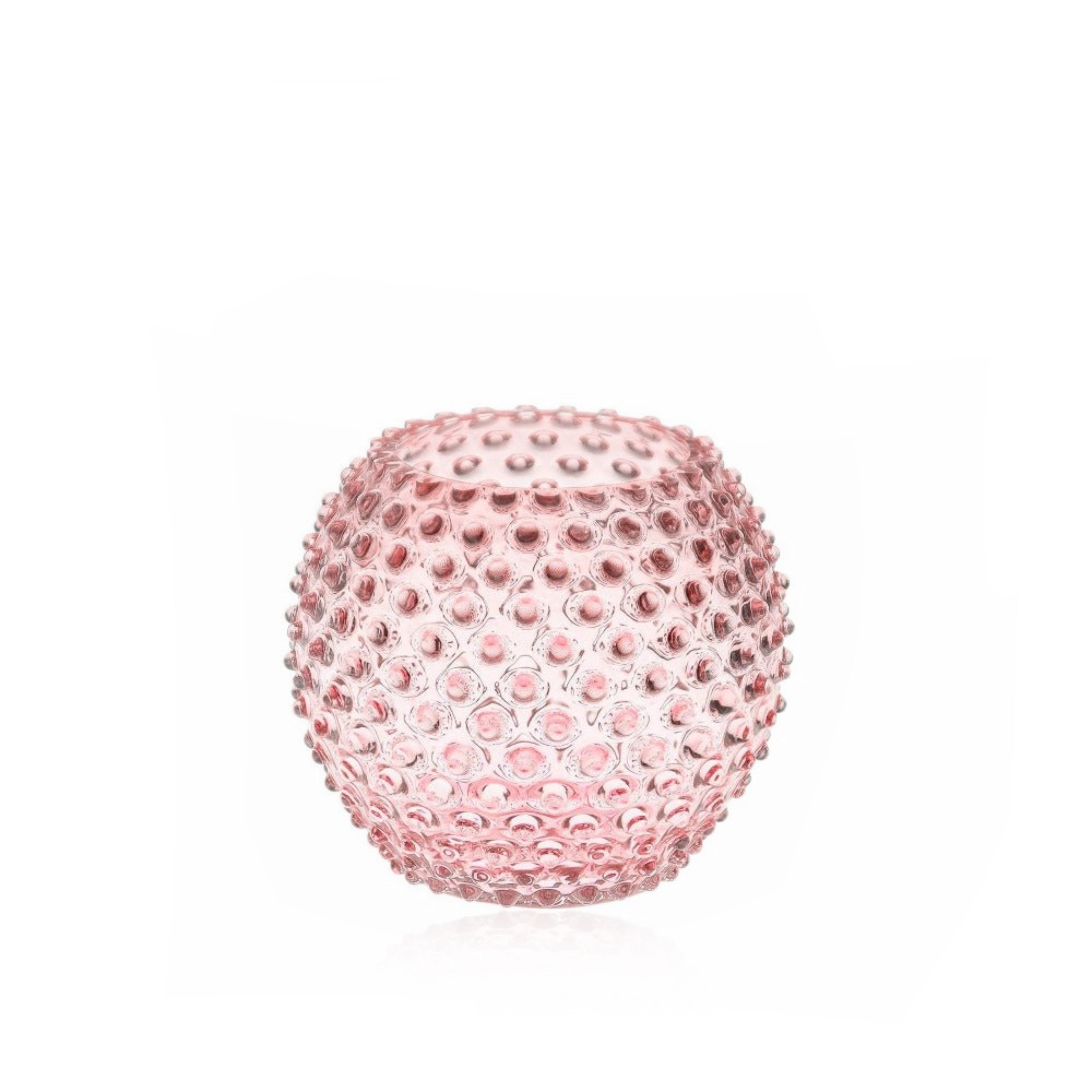 Hobnail Kulatá Váza Rosaline