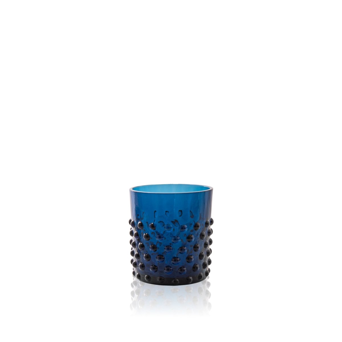 Whiskey Sklenice Hobnail Royal Blue