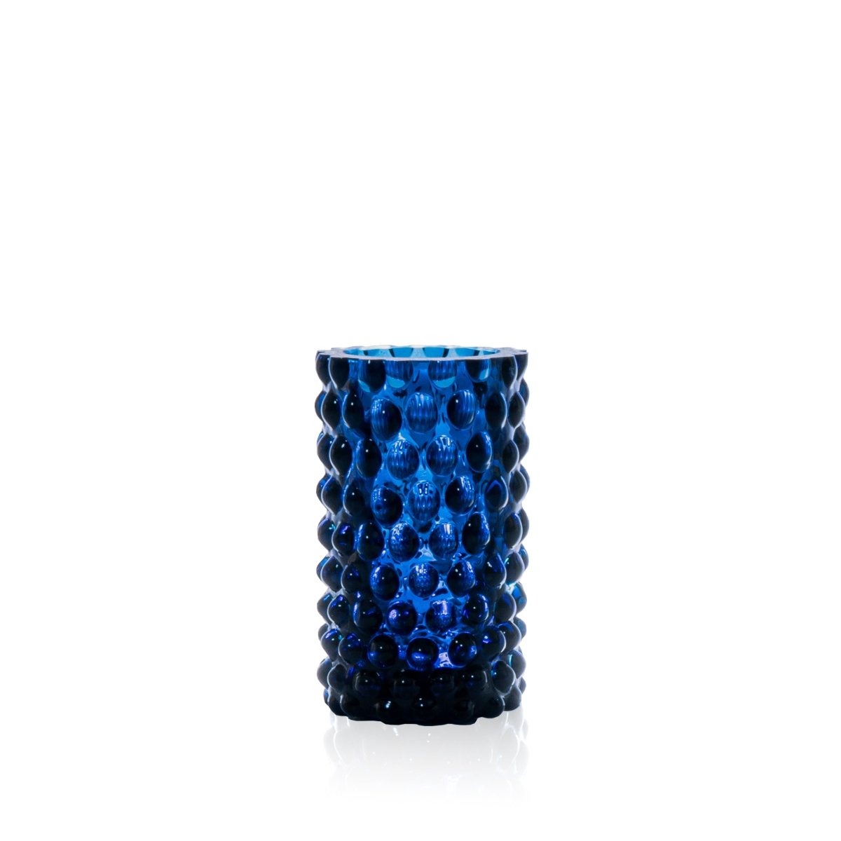 Royal Blue Hobnail Bud Vase - KLIMCHI