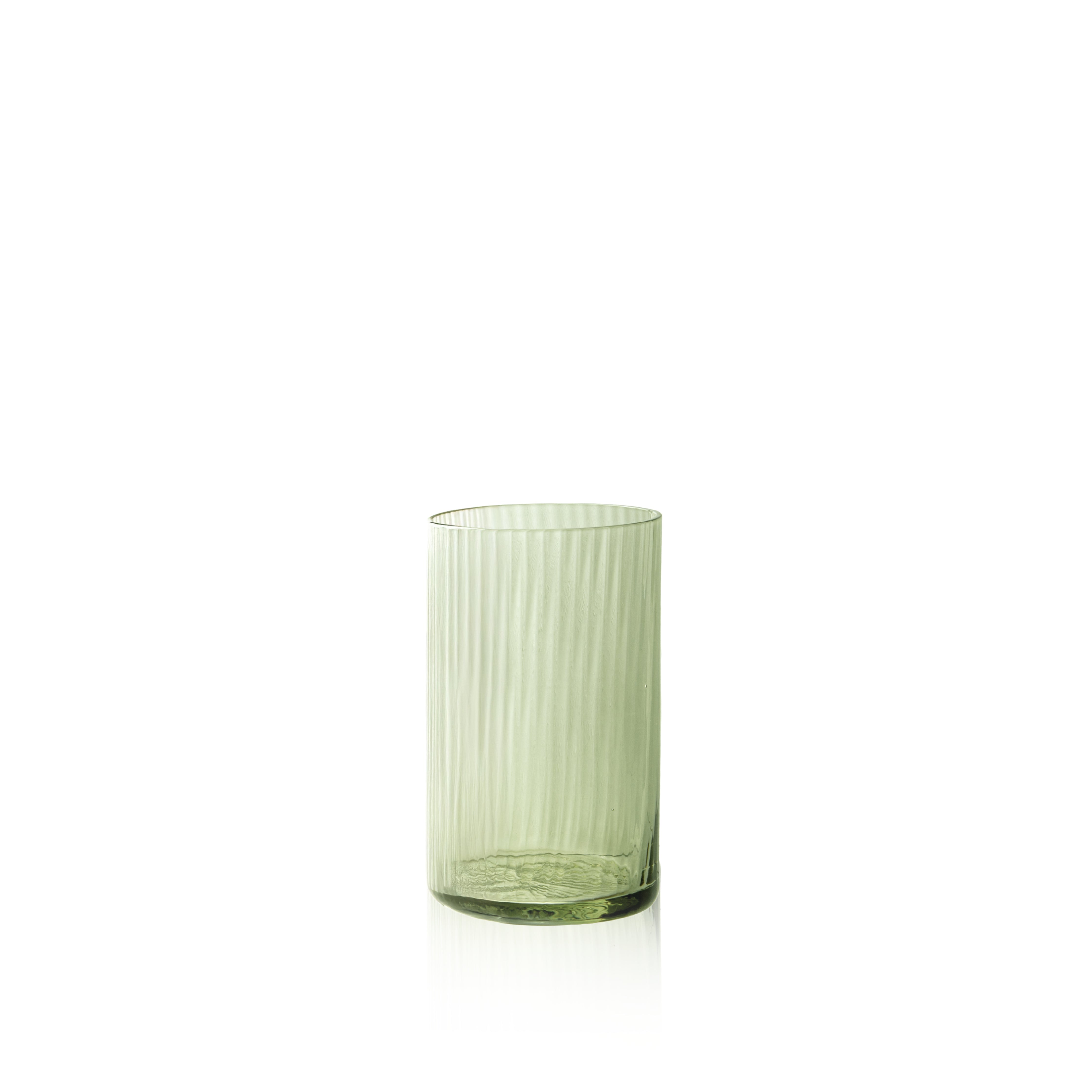 Ethel Sklenice Olive Green (sada 2)